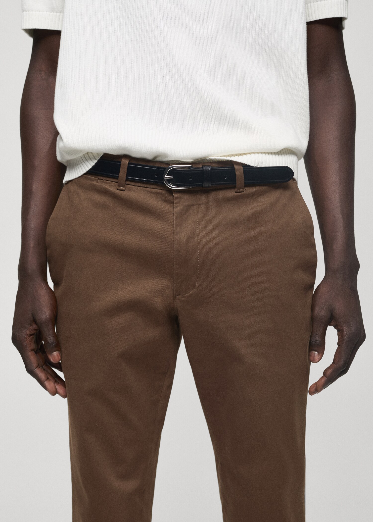 Pantalons xinesos slim fit sarja - Detall de l'article 1