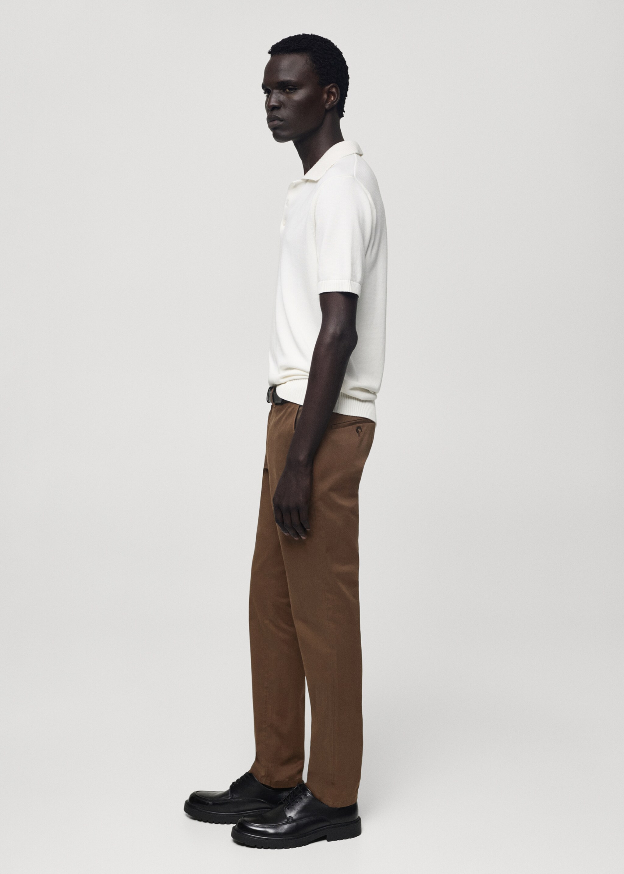 Pantalón chino slim fit sarga - Detalle del artículo 2