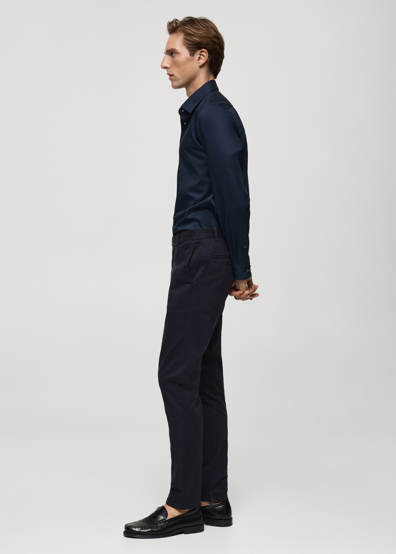 Pantalón chino slim fit sarga - Detalle del artículo 2
