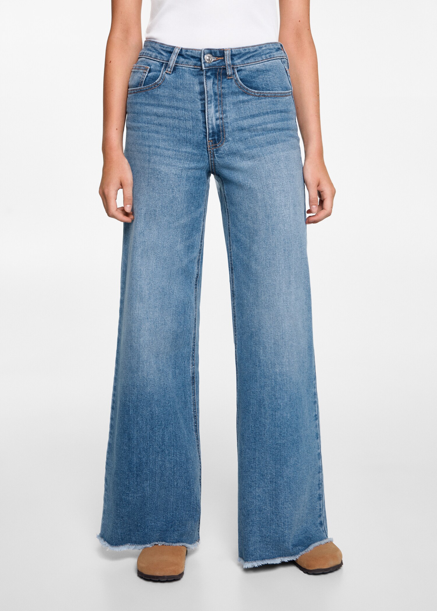 Ausgestellte Jeans - Mittlere Ansicht