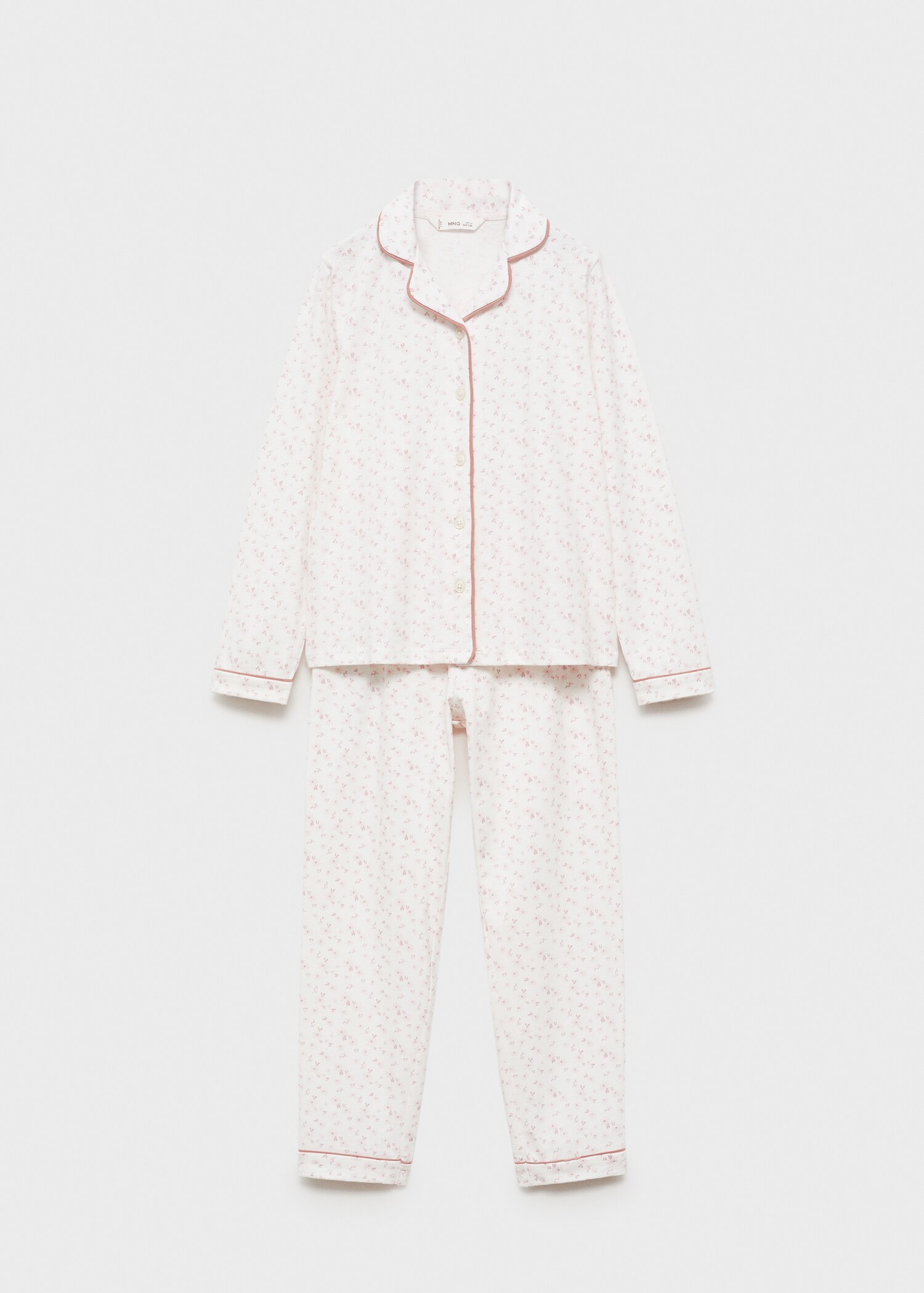 Printed cotton pyjamas - Article without model