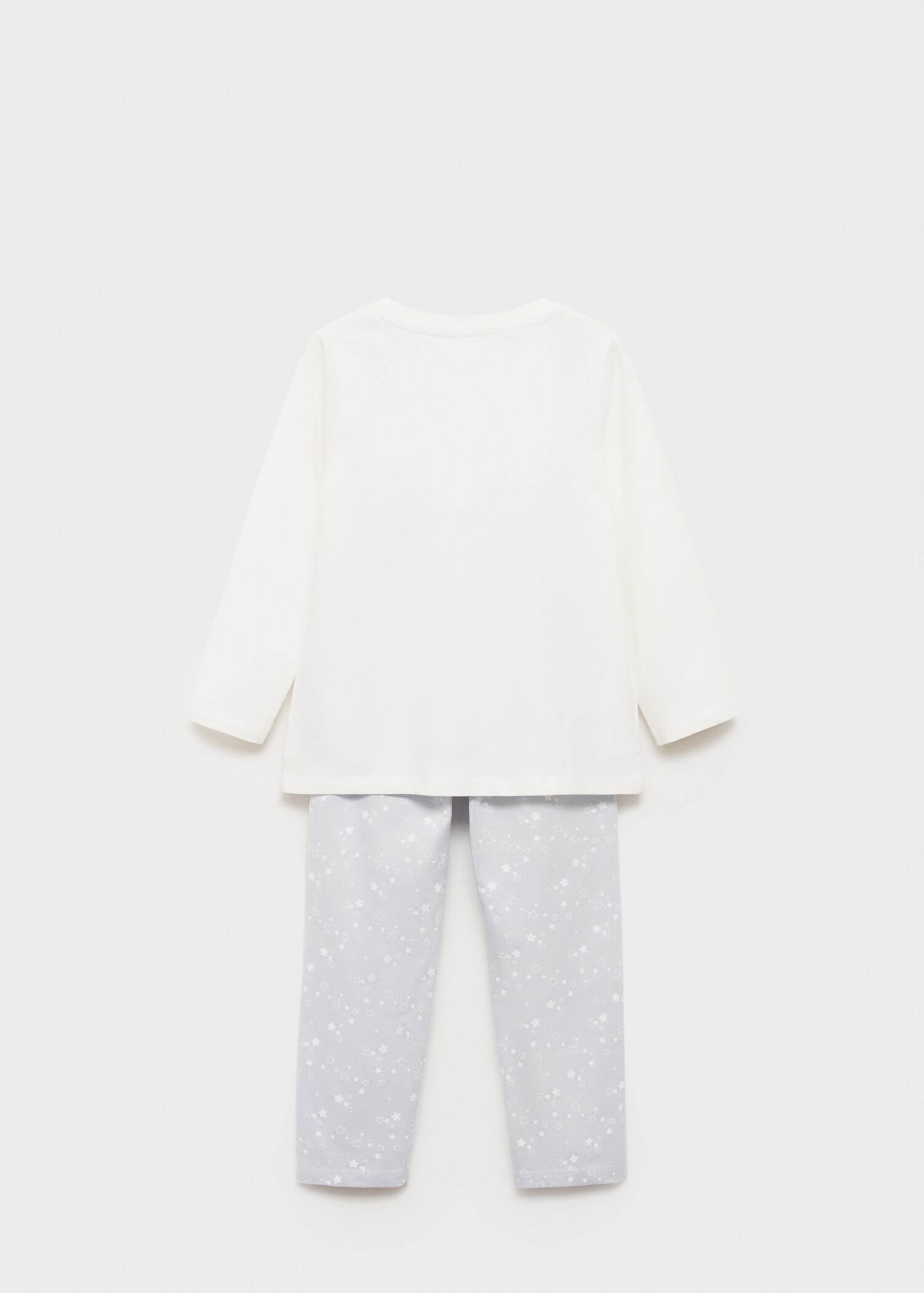 Long star-print pyjamas - Reverse of the article