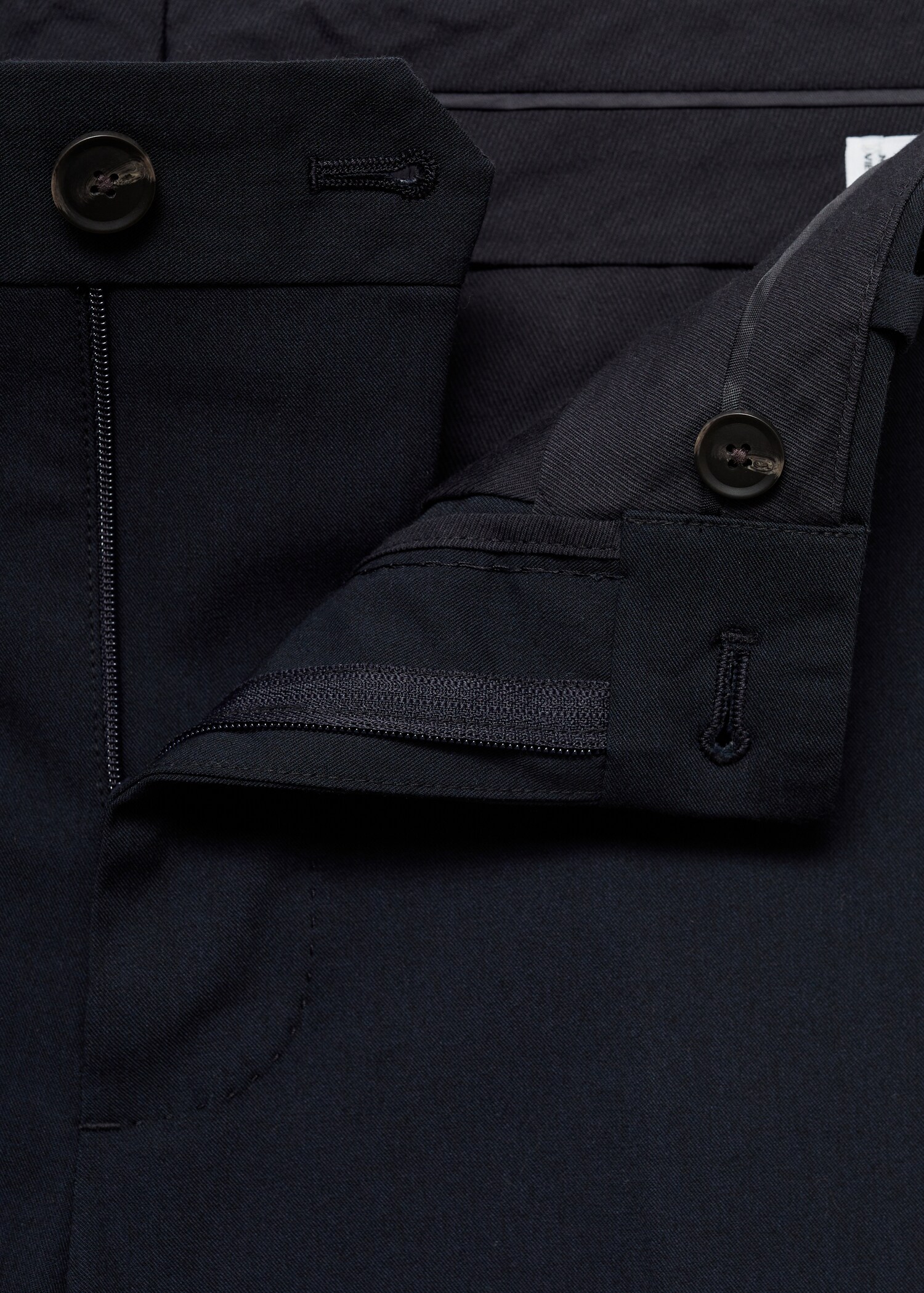 Slim fit suit trousers - Details of the article 0