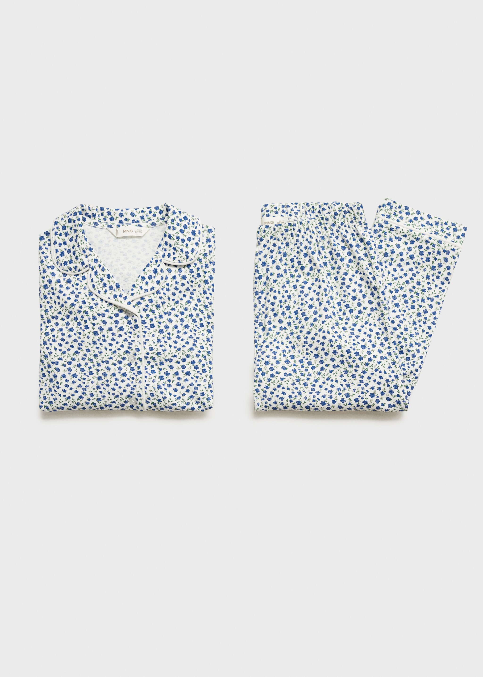 Gebloemde katoenen pyjama - Detail van het artikel 8