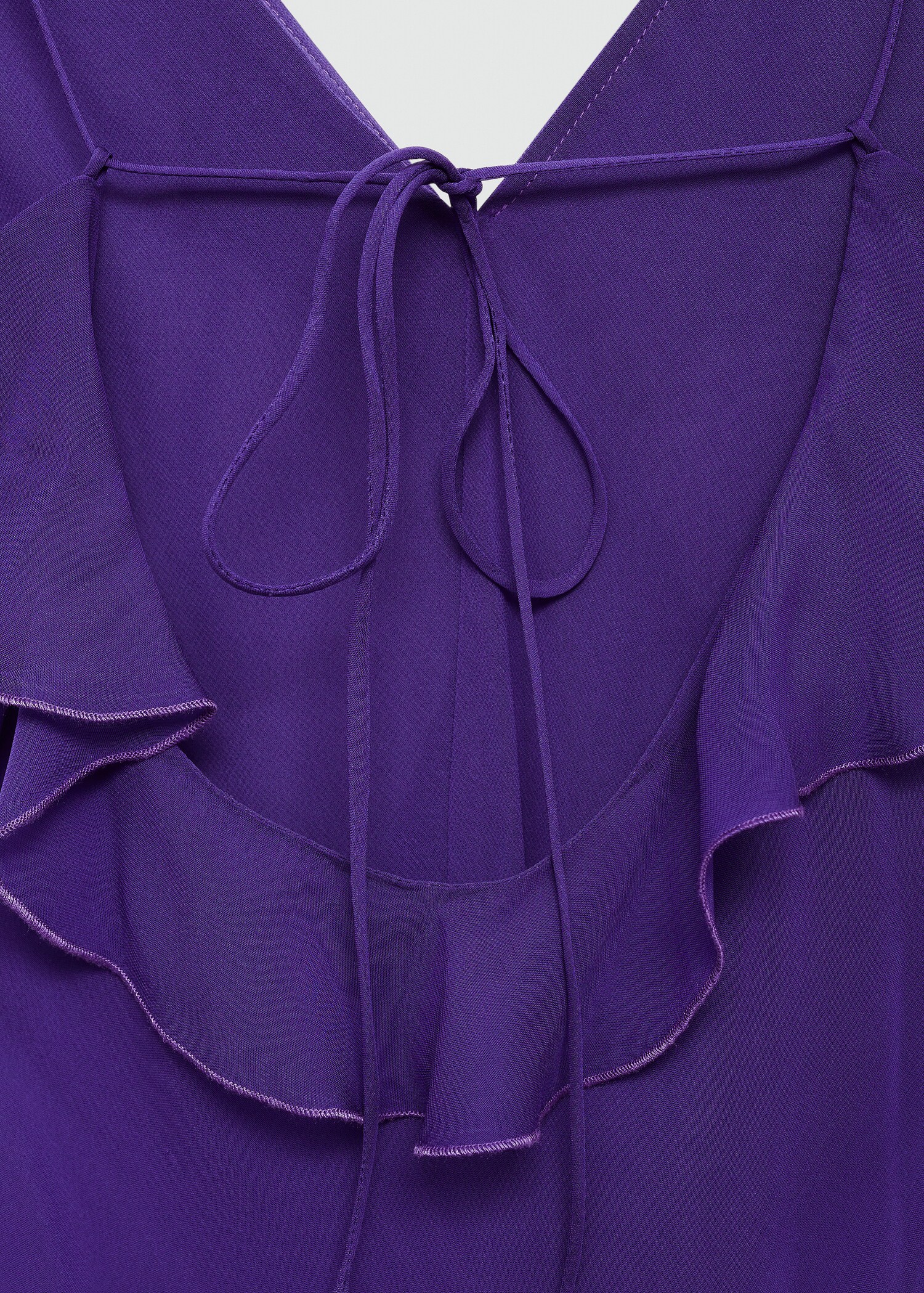 Rüschenkleid aus Chiffon - Detail des Artikels 0