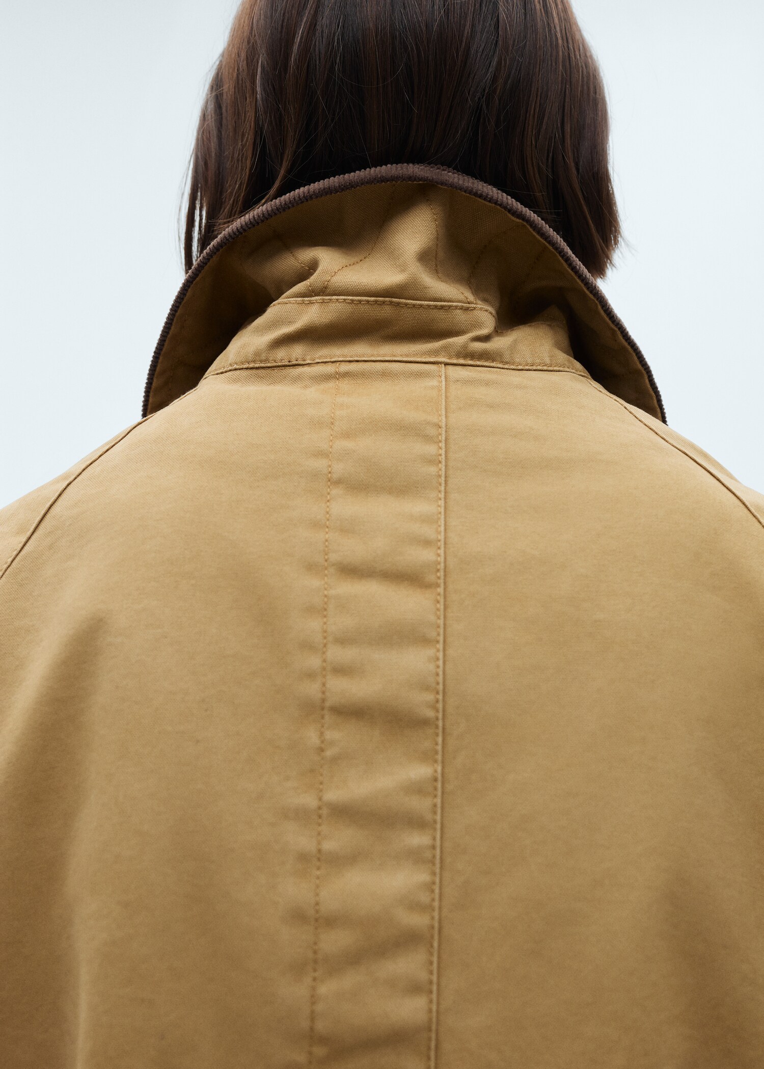 Pockets cotton parka - Details of the article 2