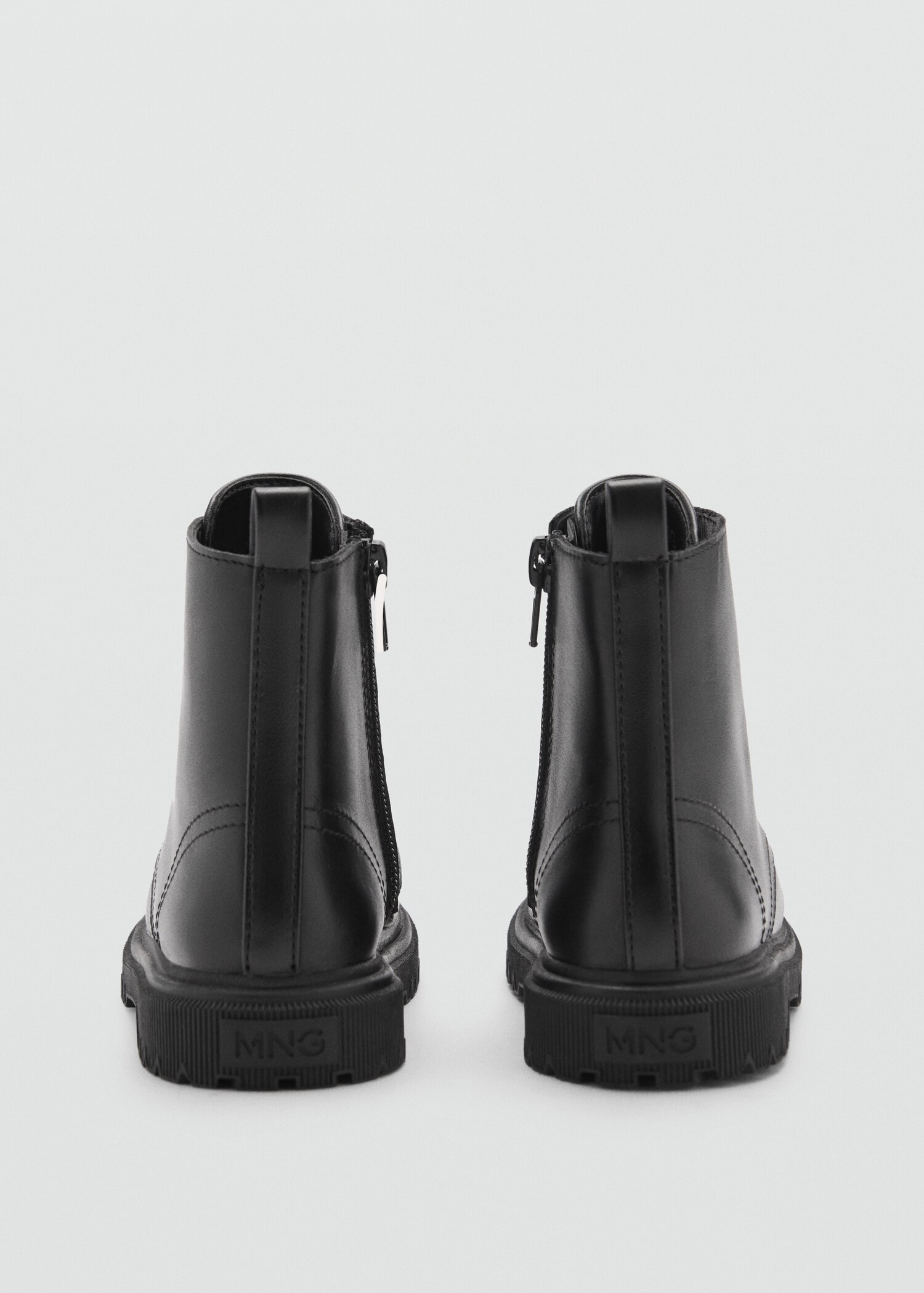 Bottines cuir lacets - Détail de l'article 1