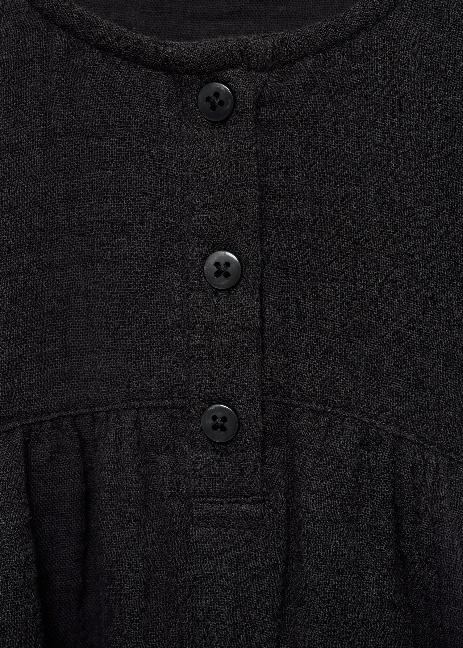 Cheesecloth cotton blouse - Details of the article 0