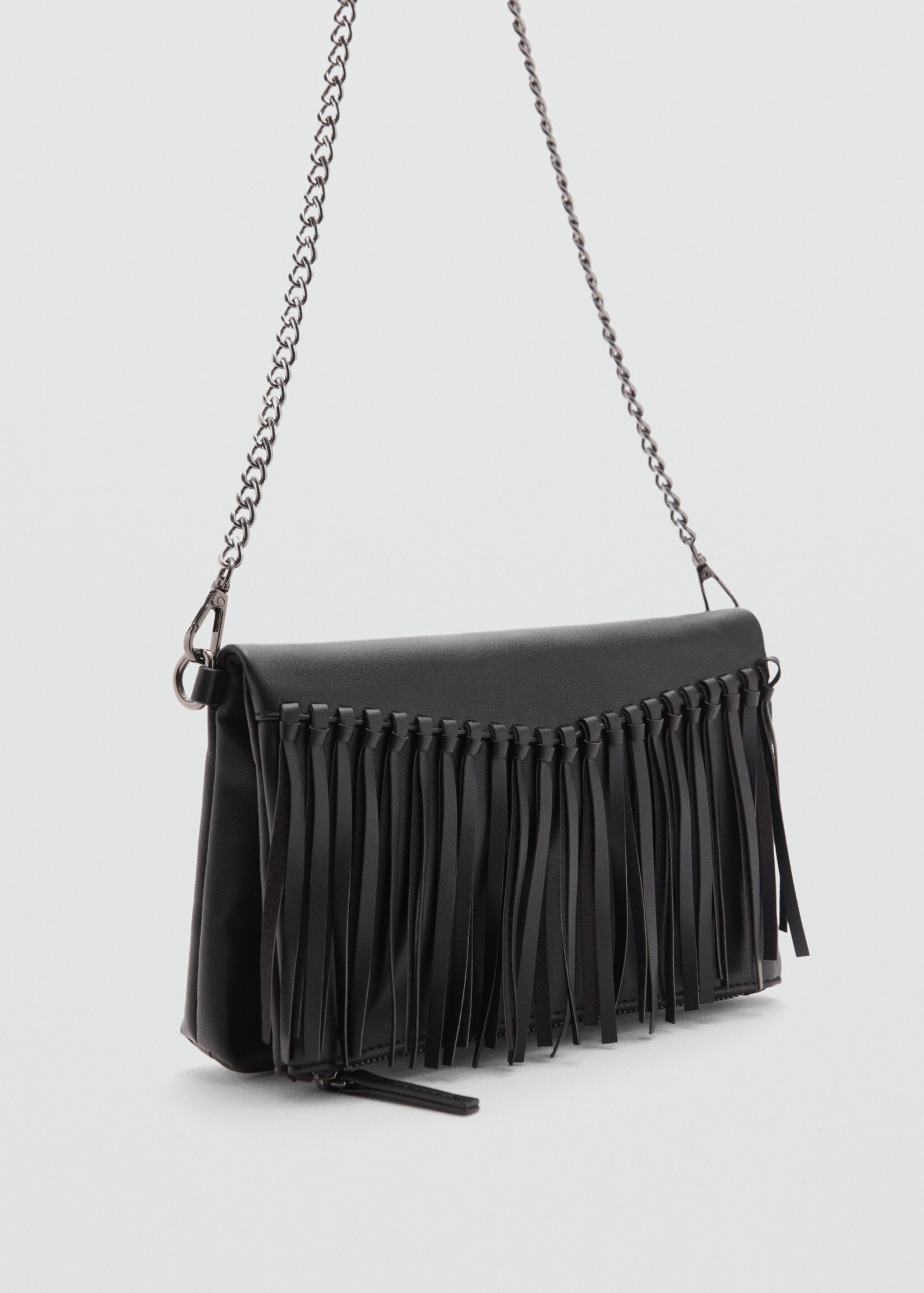 Borsa tracolla frange - Piano medio