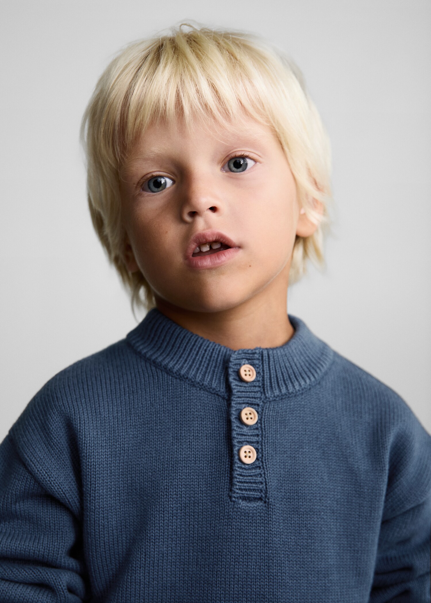 Strickpullover mit Kängurutasche - Detail des Artikels 1