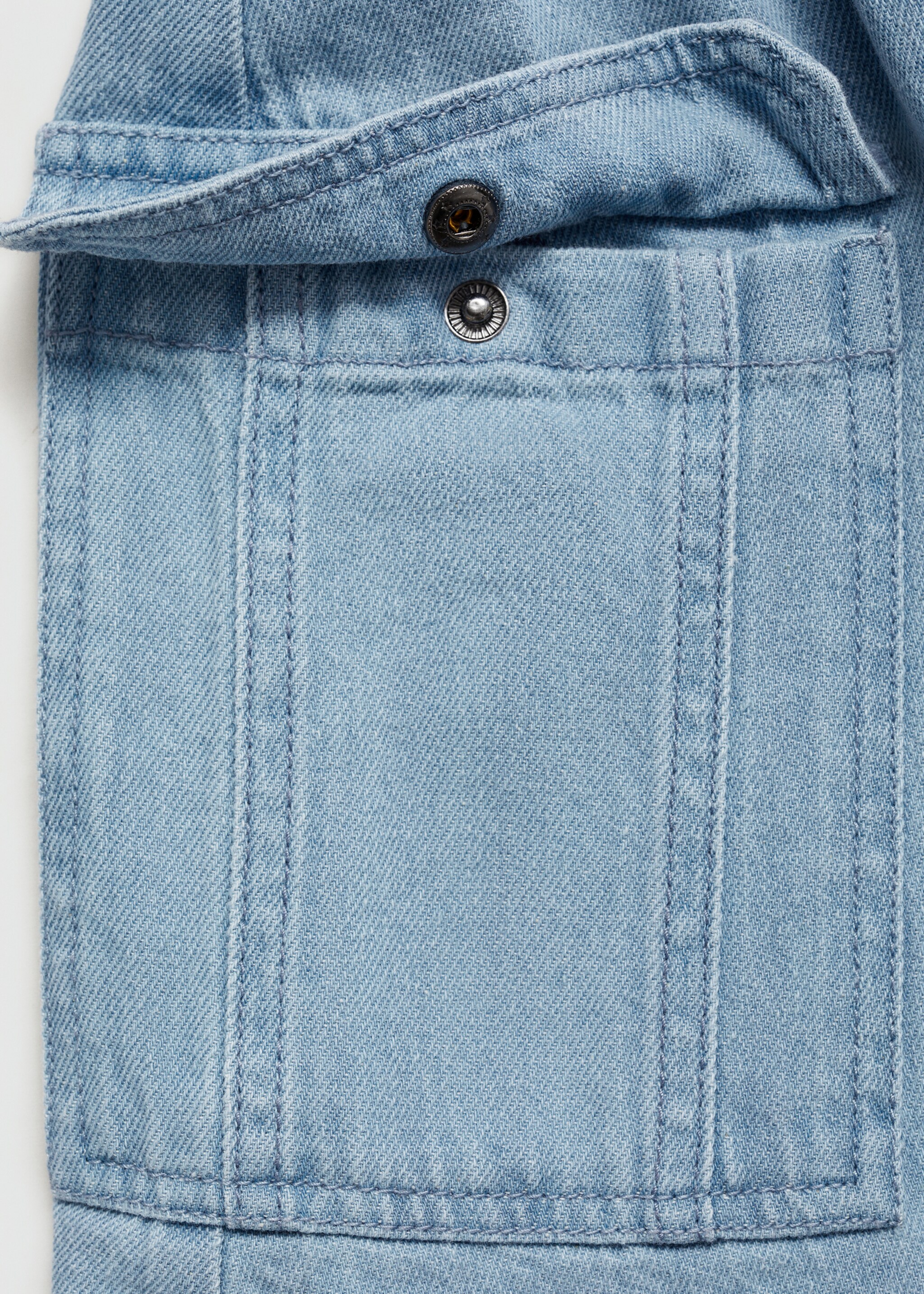 Denim shirt dress - Details of the article 0