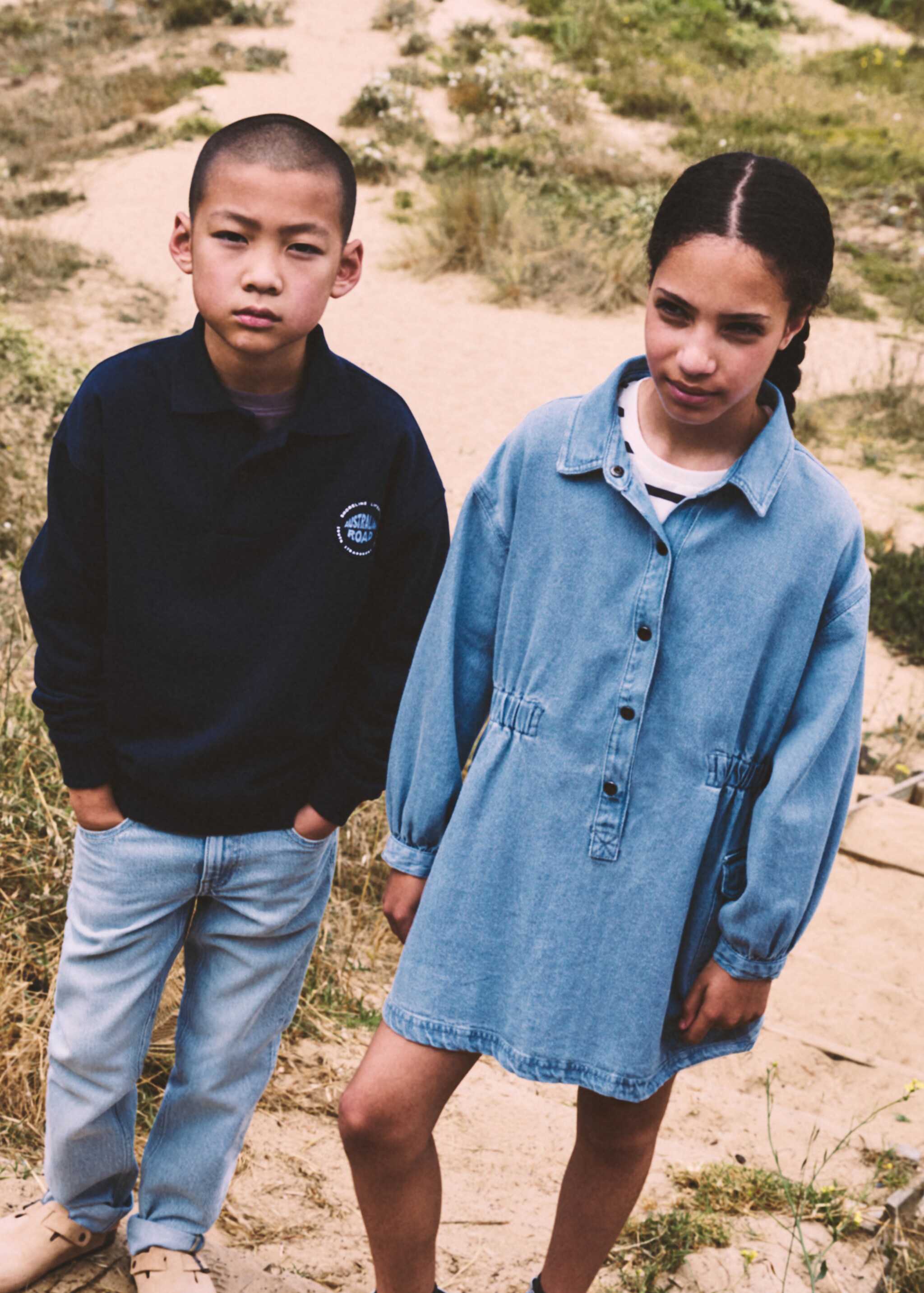 Denim shirt dress - Details of the article 5