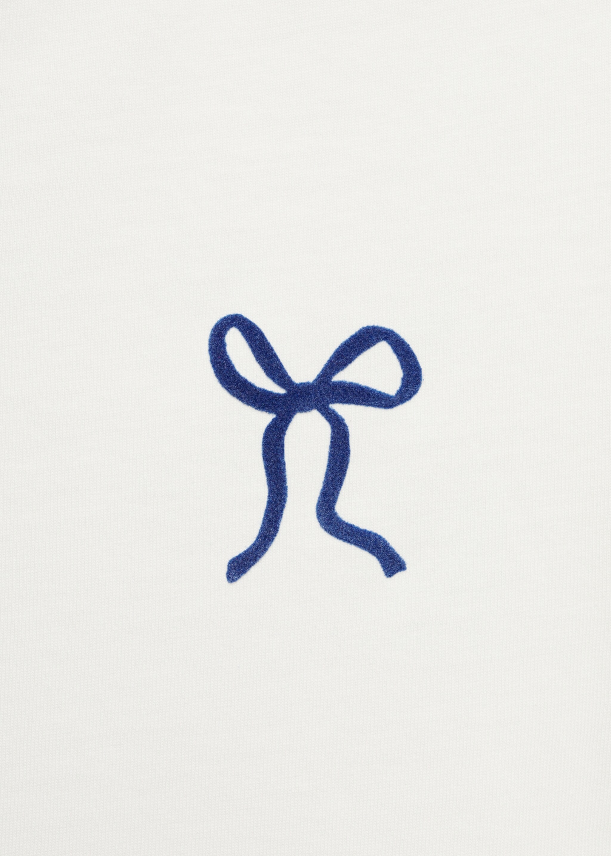 Bow cotton T-shirt - Details of the article 0