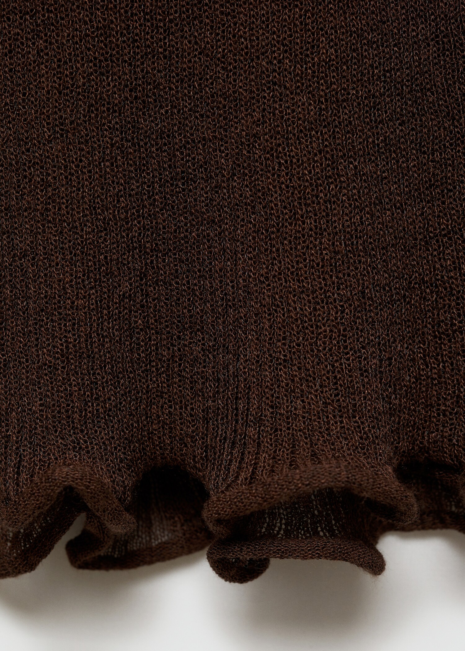 Short knitted dress - Details of the article 8