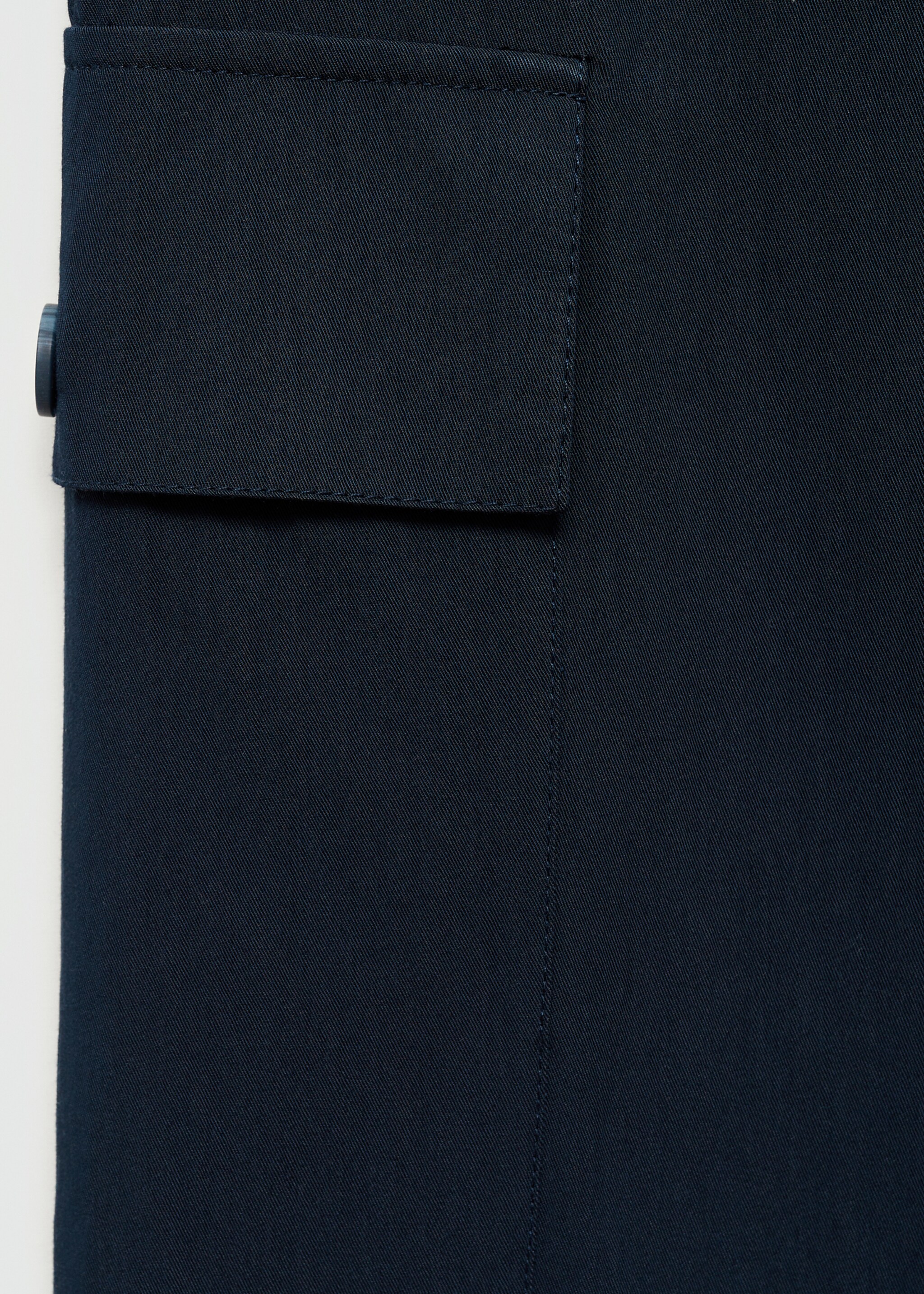 Fließende Cargohose - Detail des Artikels 0, Dunkles Marineblau. Ref: 77044792-00.