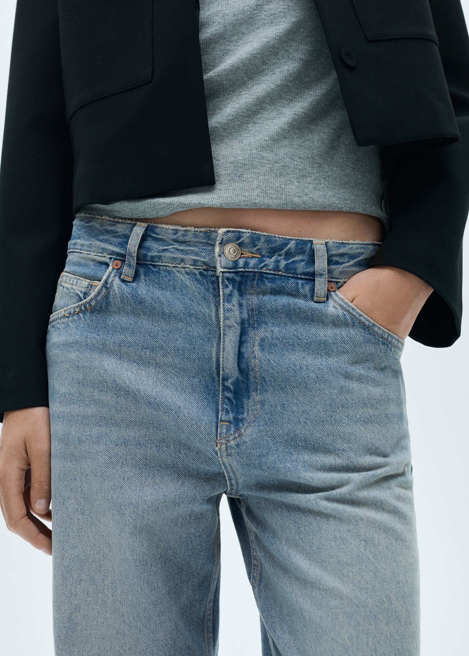 Jeans diritti vita bassa - Dettaglio dell'articolo 2