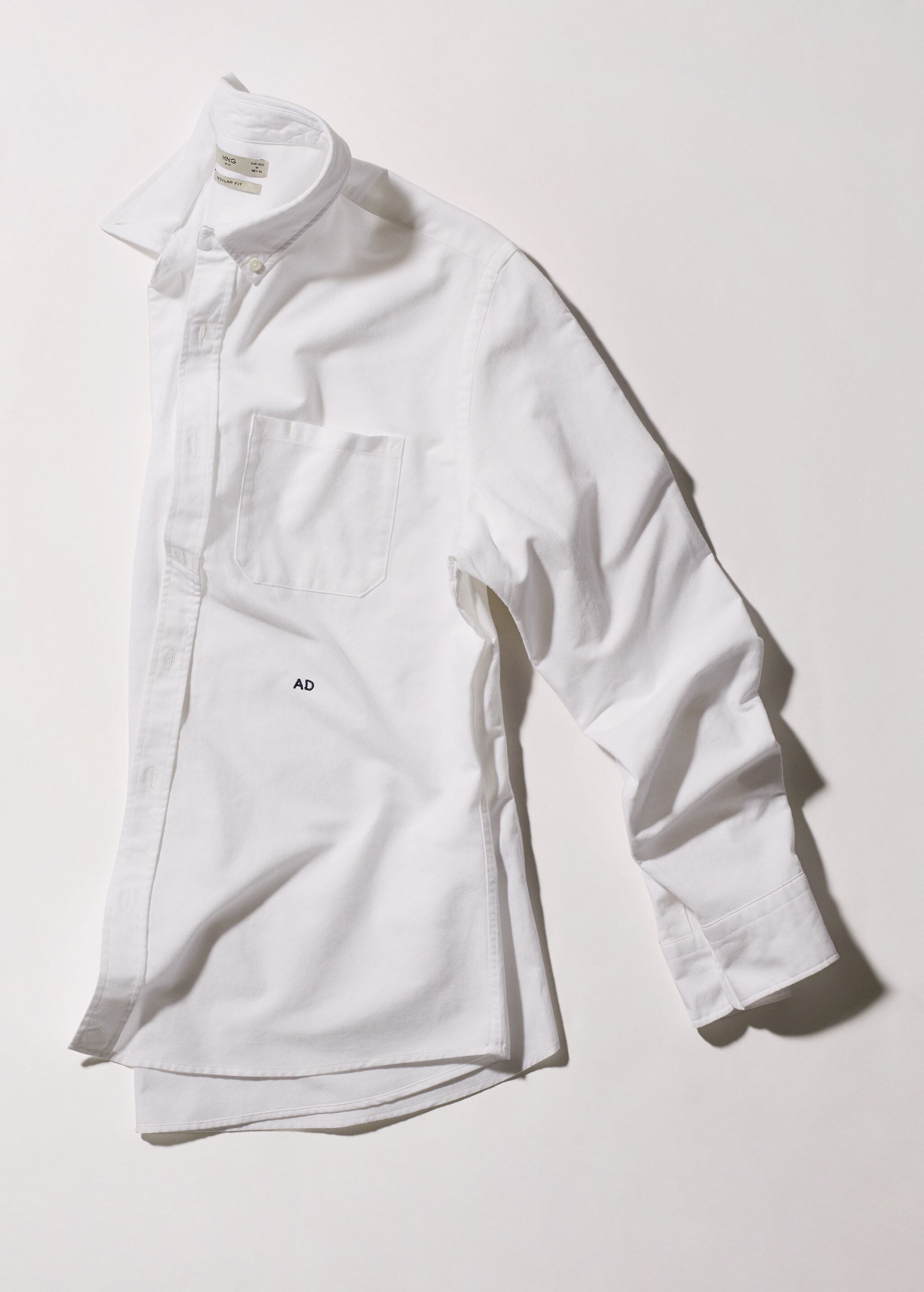 Camisa regular fit algodón - Detalle del artículo 8