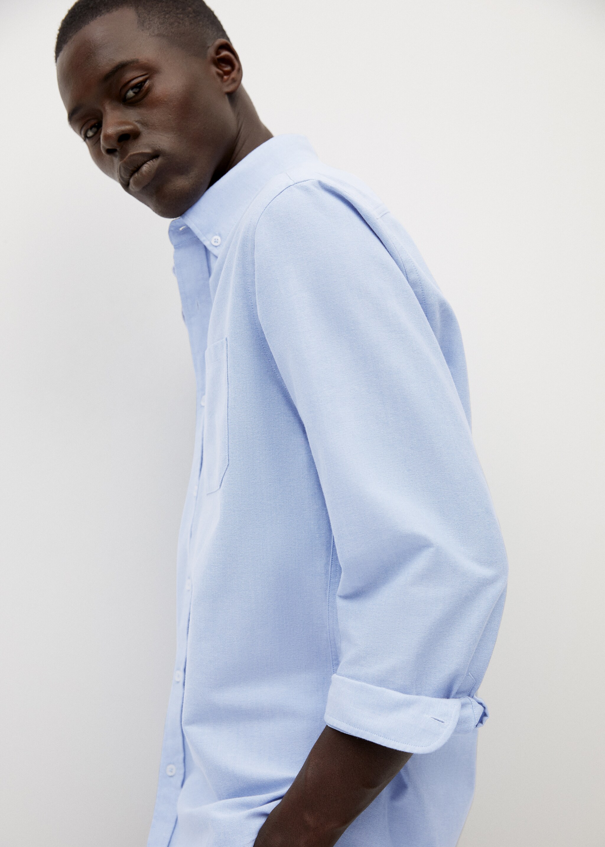 Camisa regular fit algodón - Detalle del artículo 1
