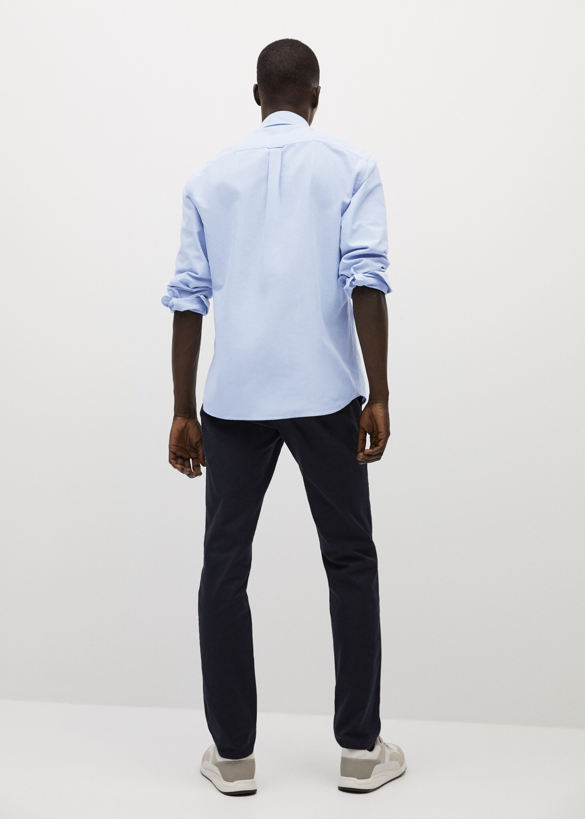 Camisa regular fit algodón - Reverso del artículo