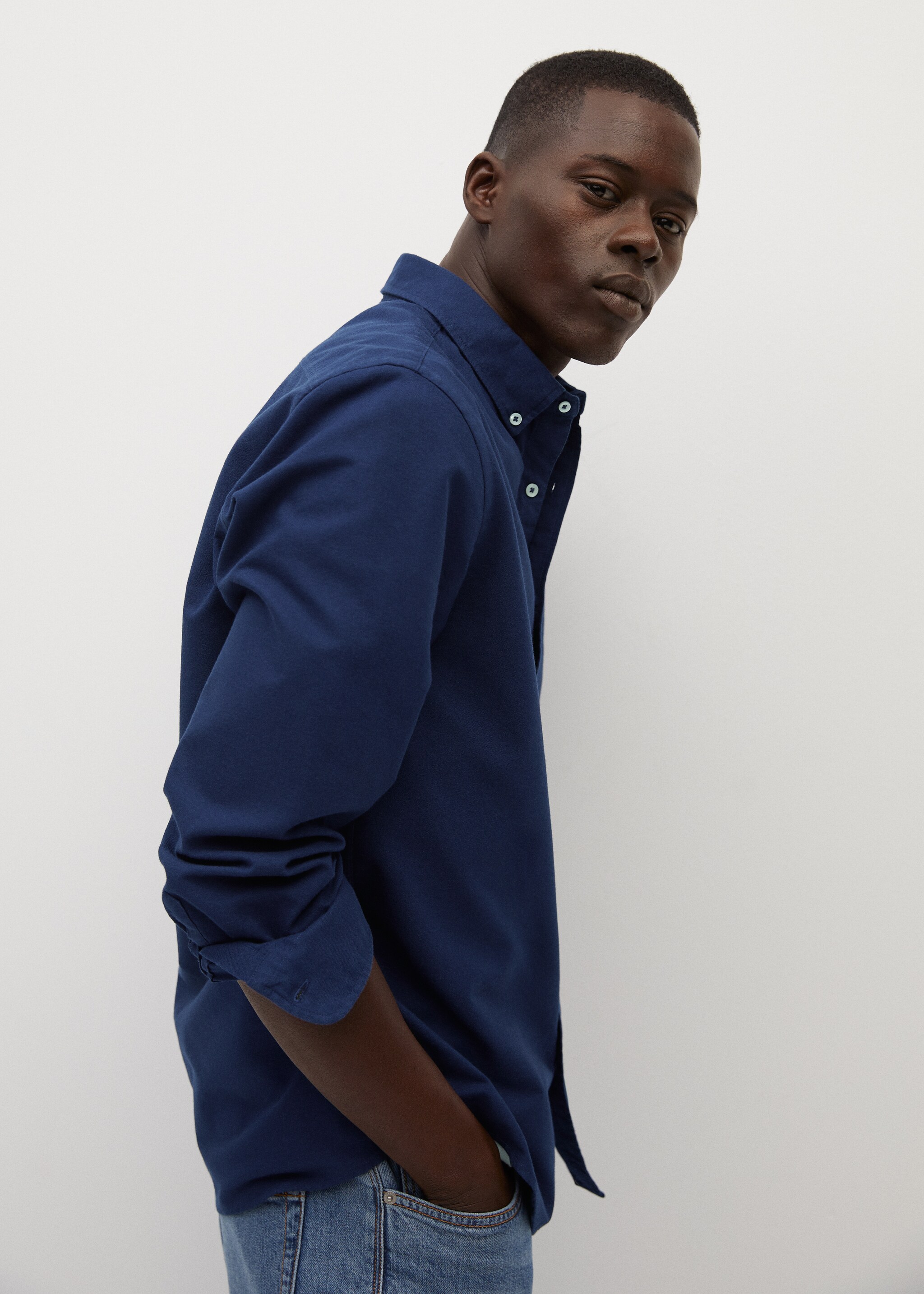 Camisa regular fit algodón - Detalle del artículo 1