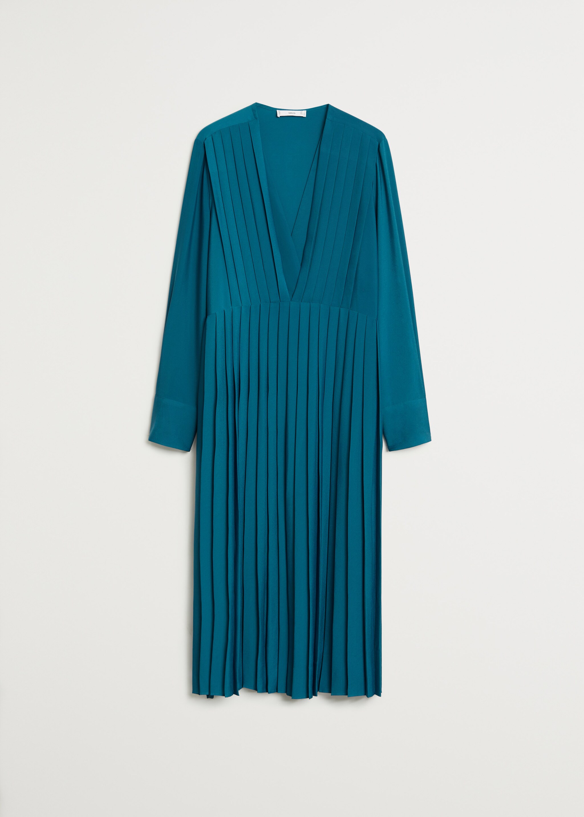 Vestido plisado poliéster reciclado - Artículo sin modelo