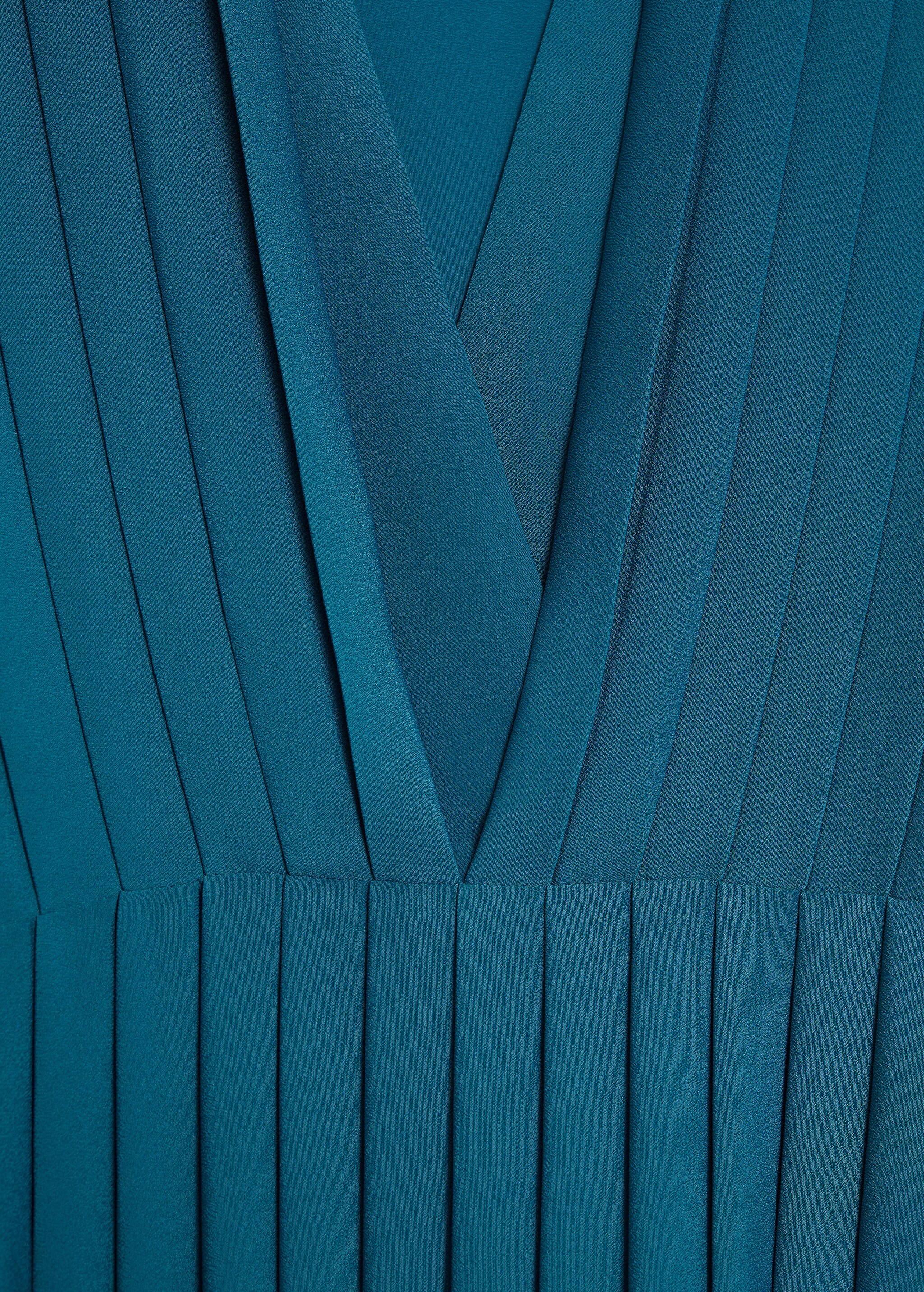 Vestido plisado poliéster reciclado - Detalle del artículo 8