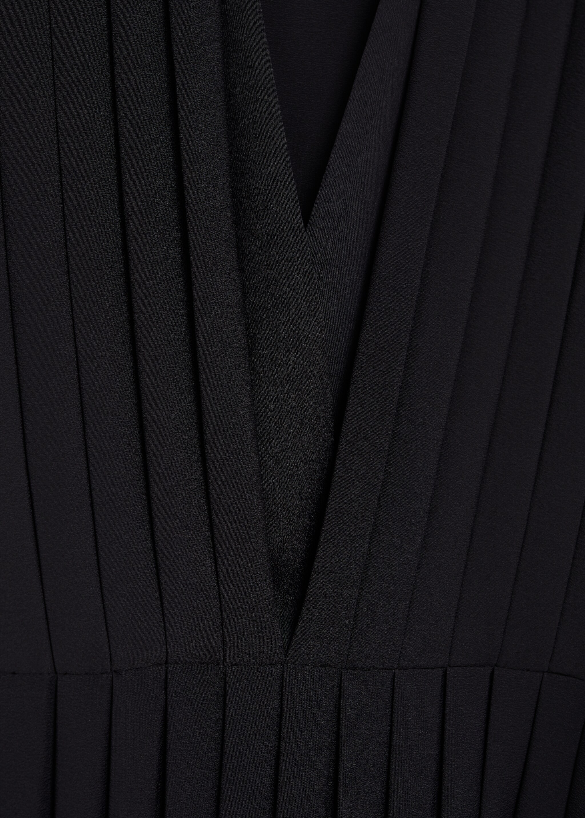 Recycled polyester pleated dress - Details of the article 8