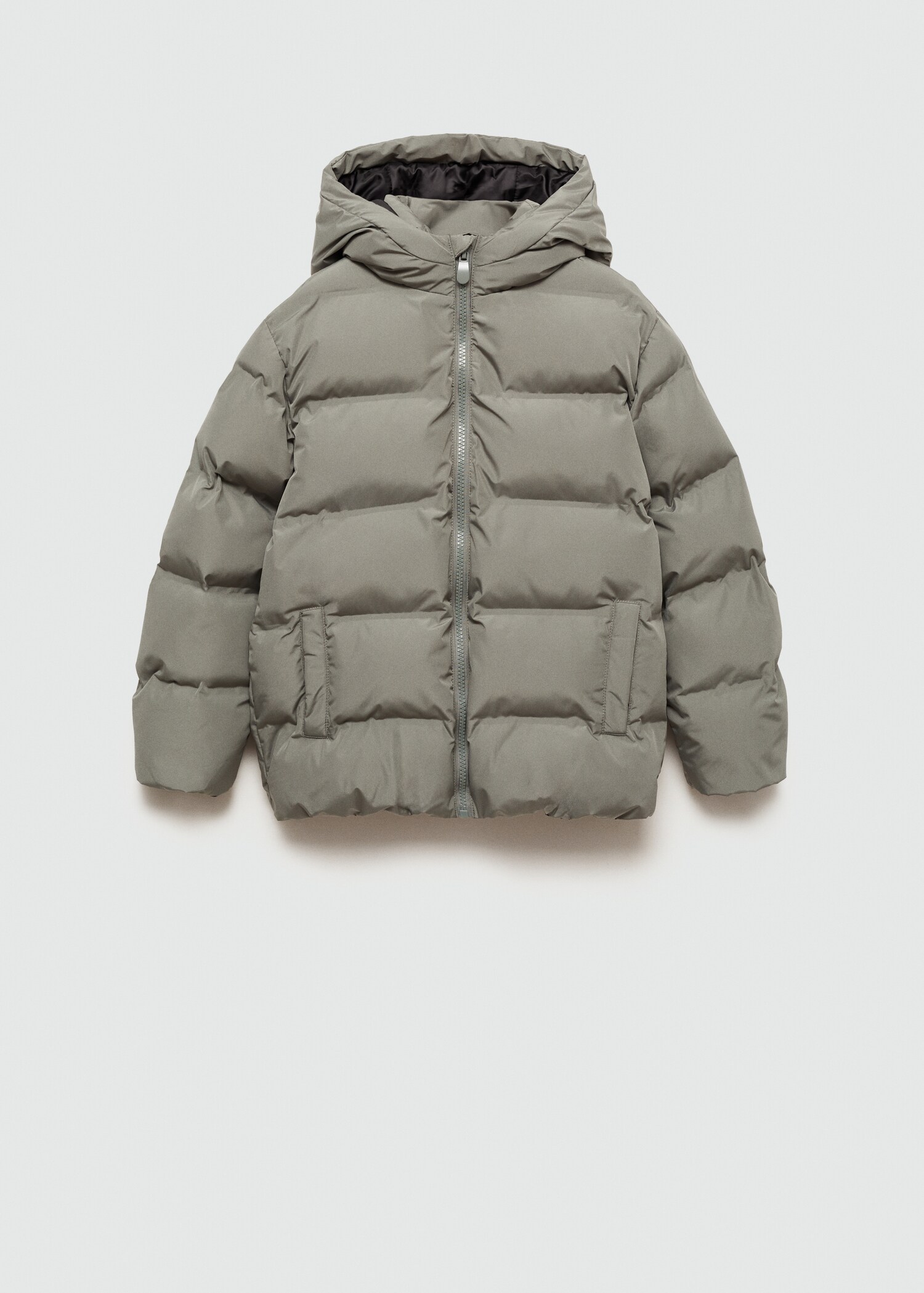 Hood puffer coat - Article without model