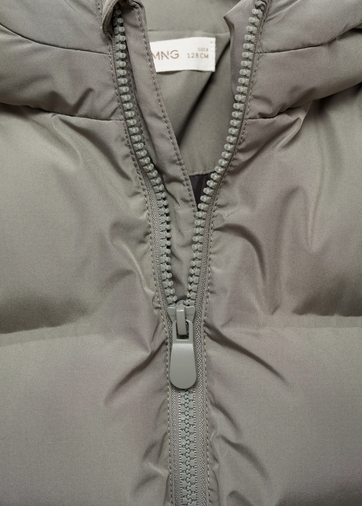 Hood puffer coat - Details of the article 8