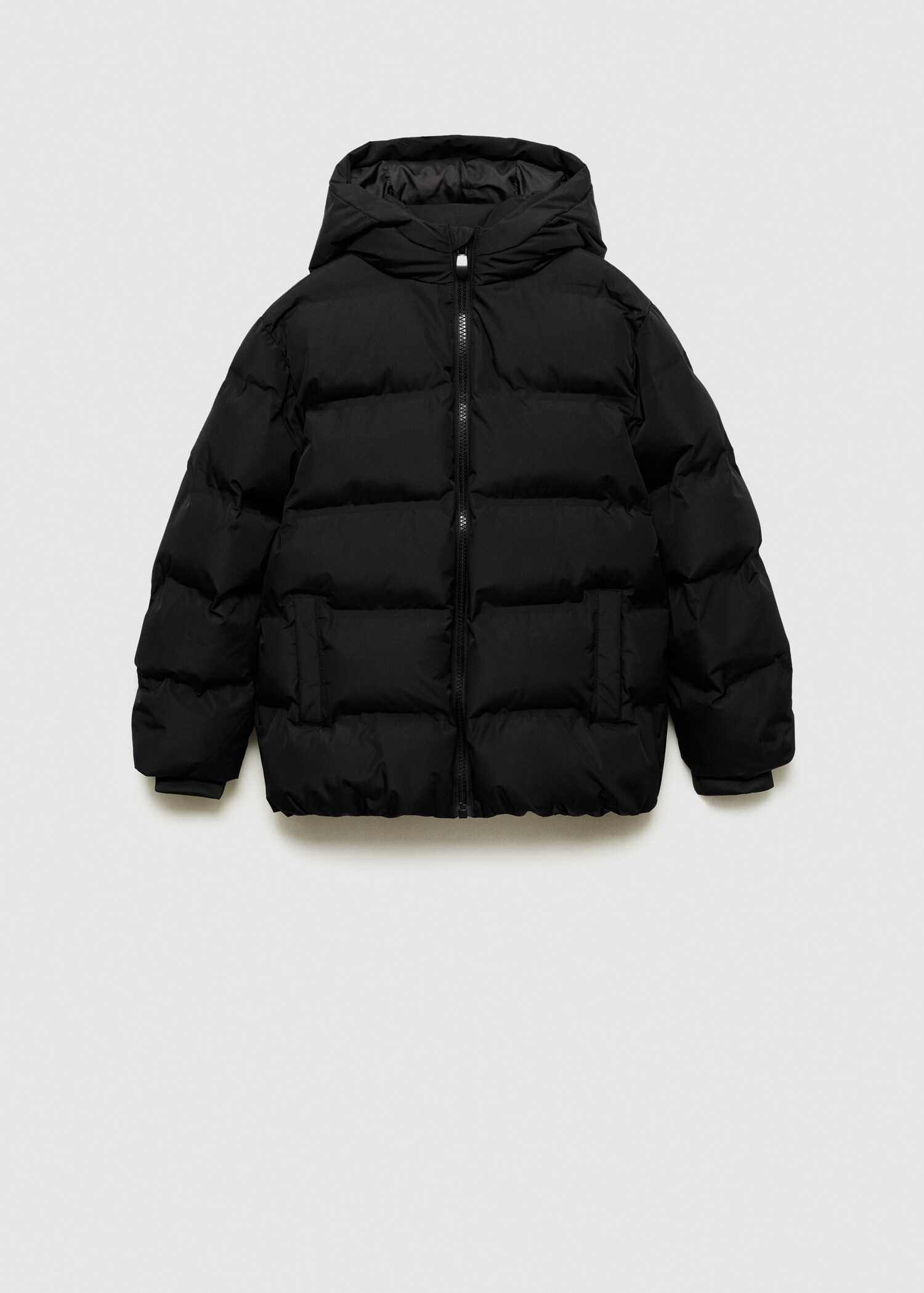 Hood puffer coat - Article without model
