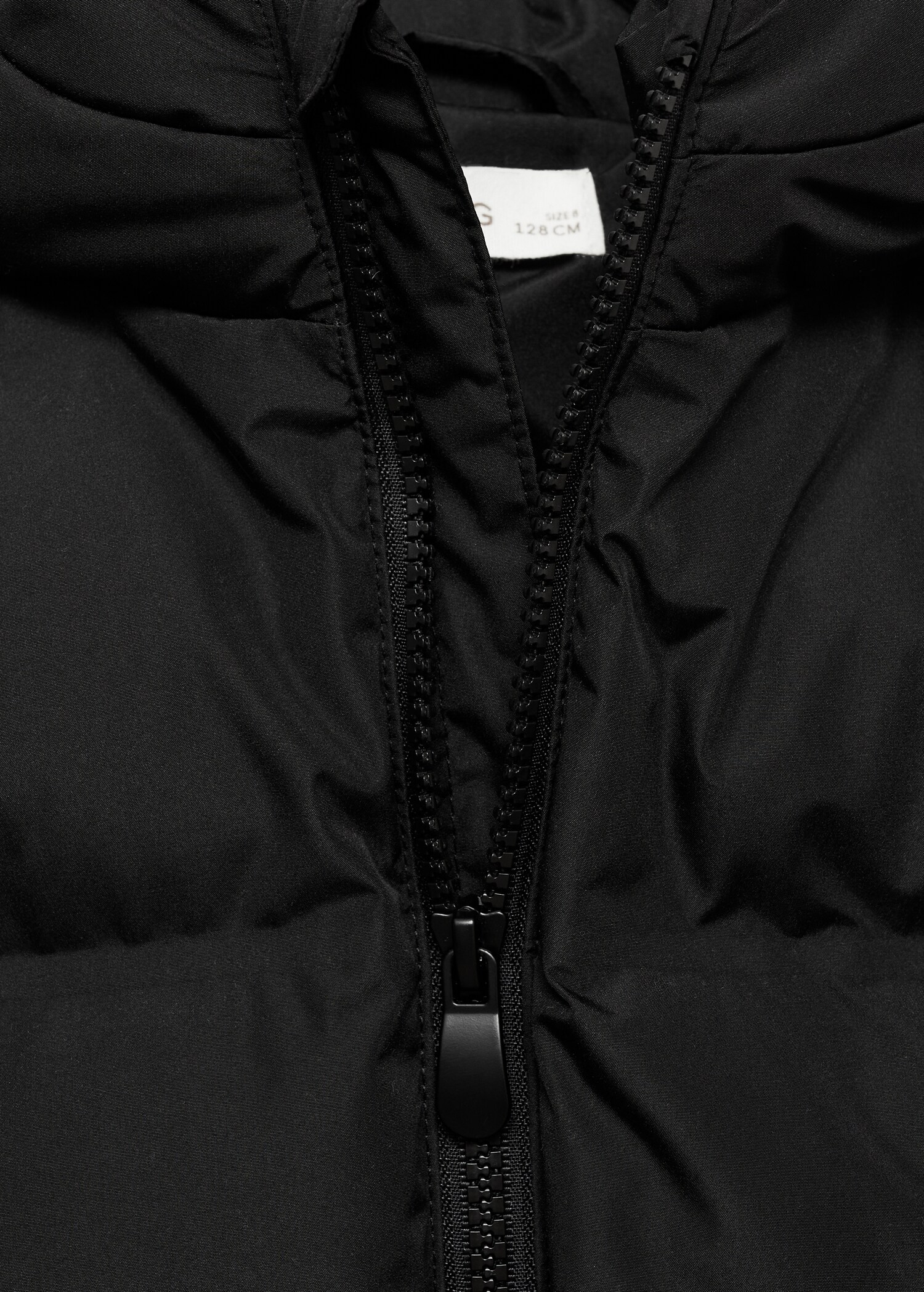 Hood puffer coat - Details of the article 8
