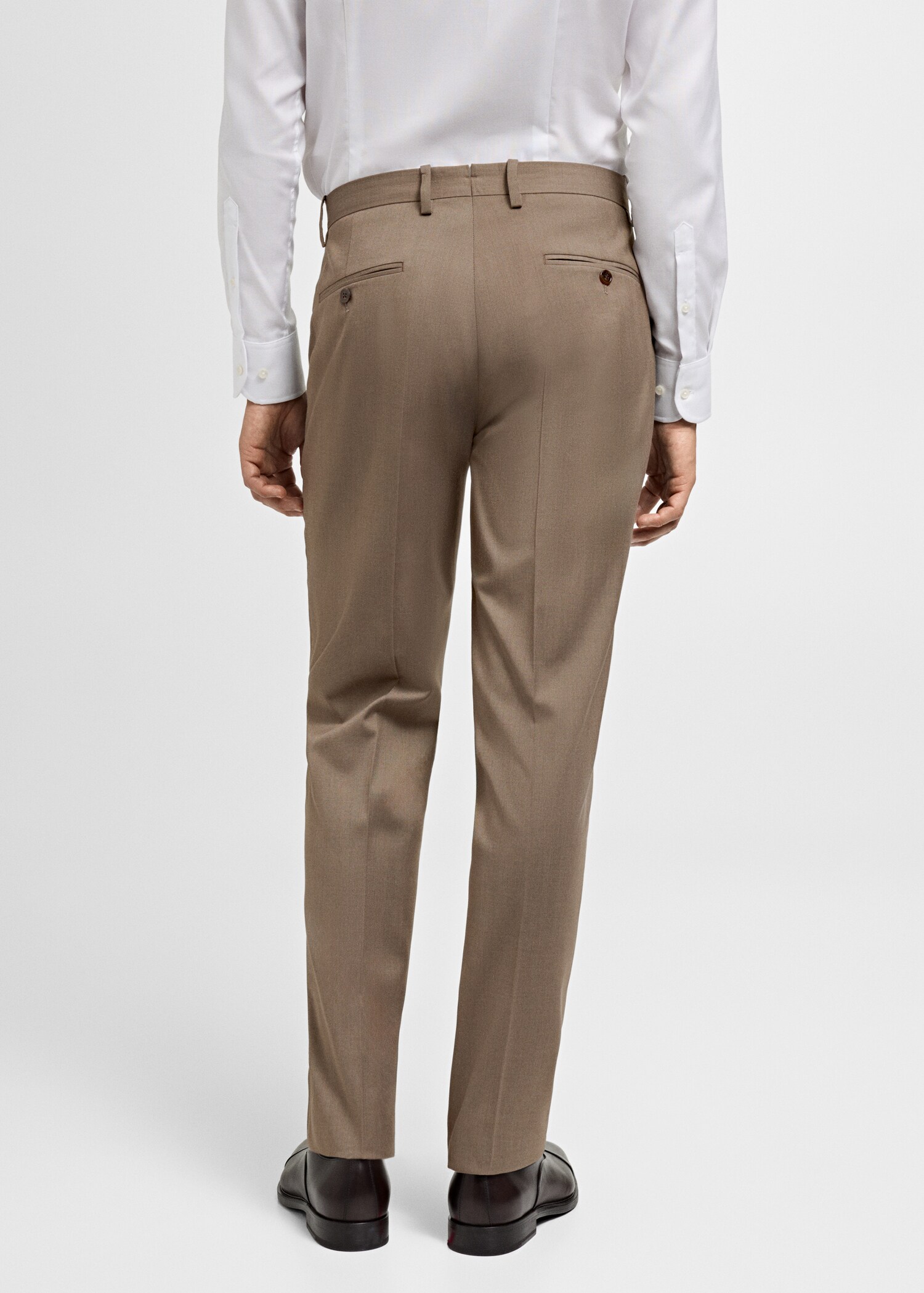 Kostymbyxa slim fit comfort stretch-material - Artikelns baksida