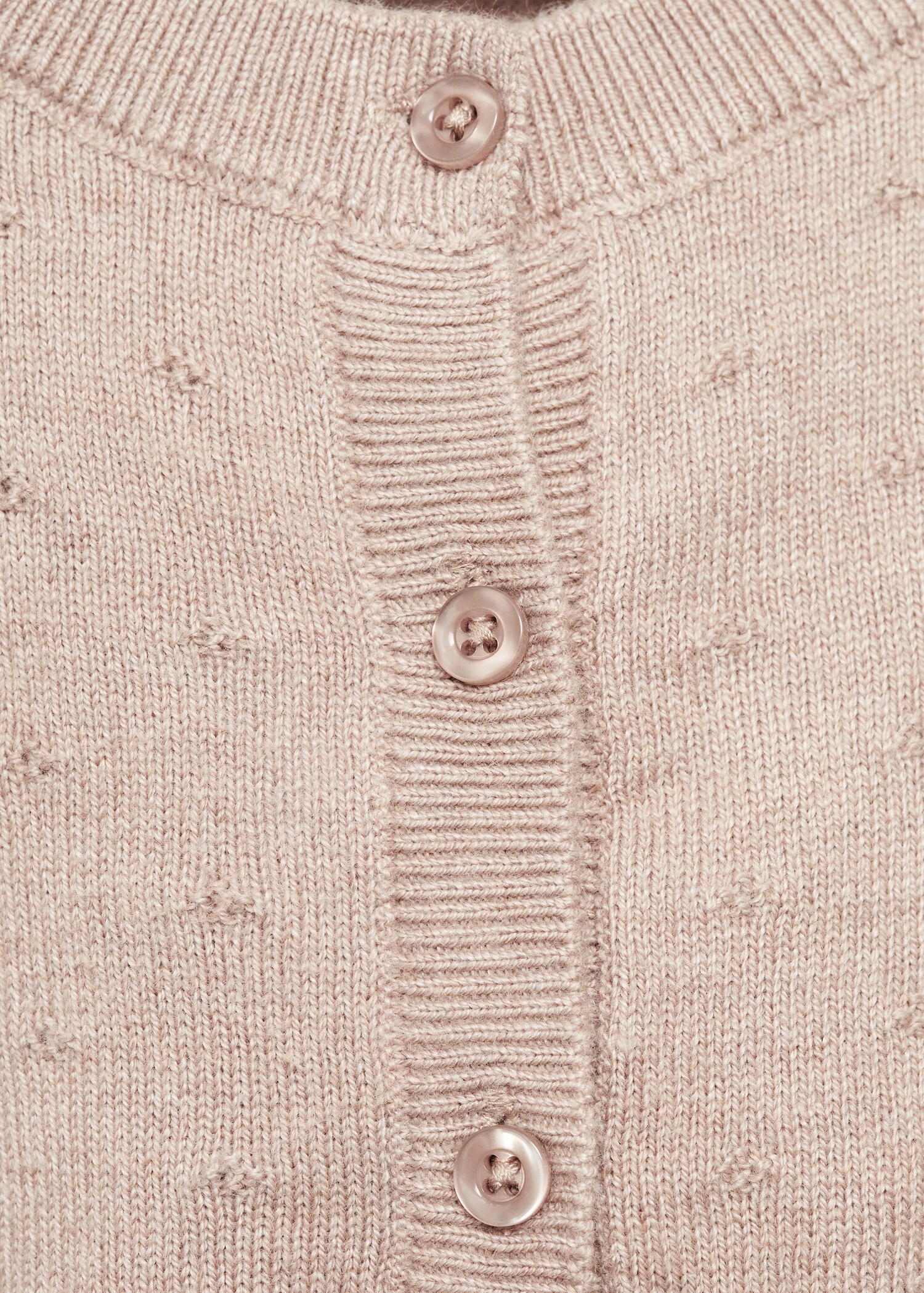 Button knit cardigan - Details of the article 8
