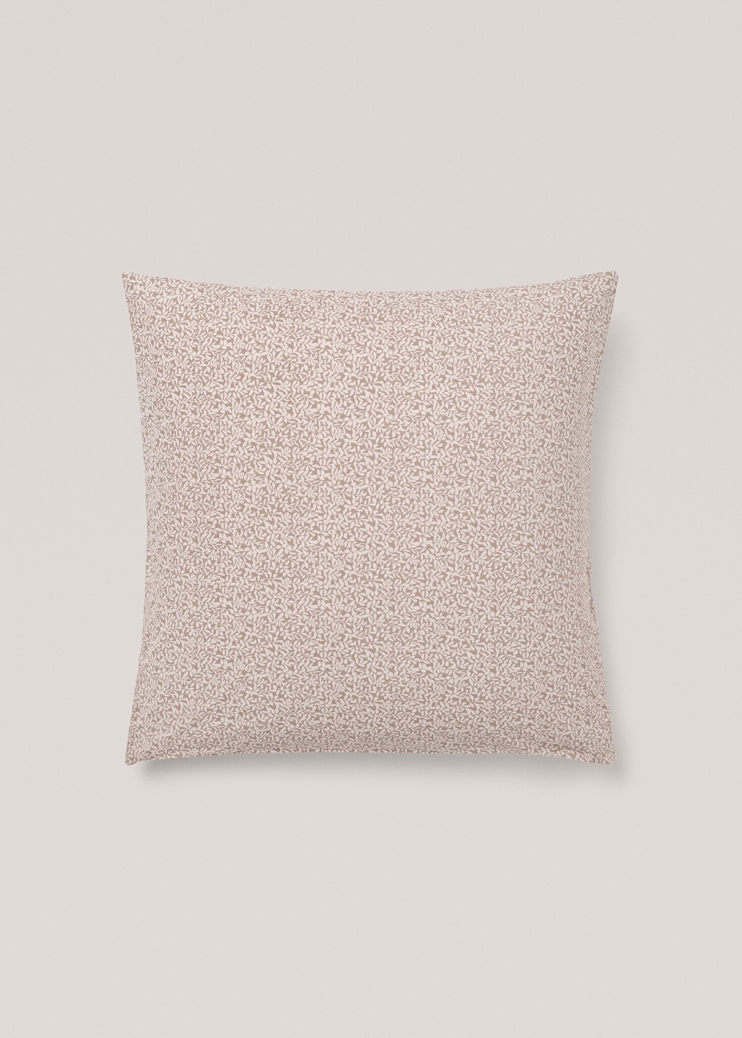 Kussensloop met microbloemenprint 60x60cm - Artikel zonder model