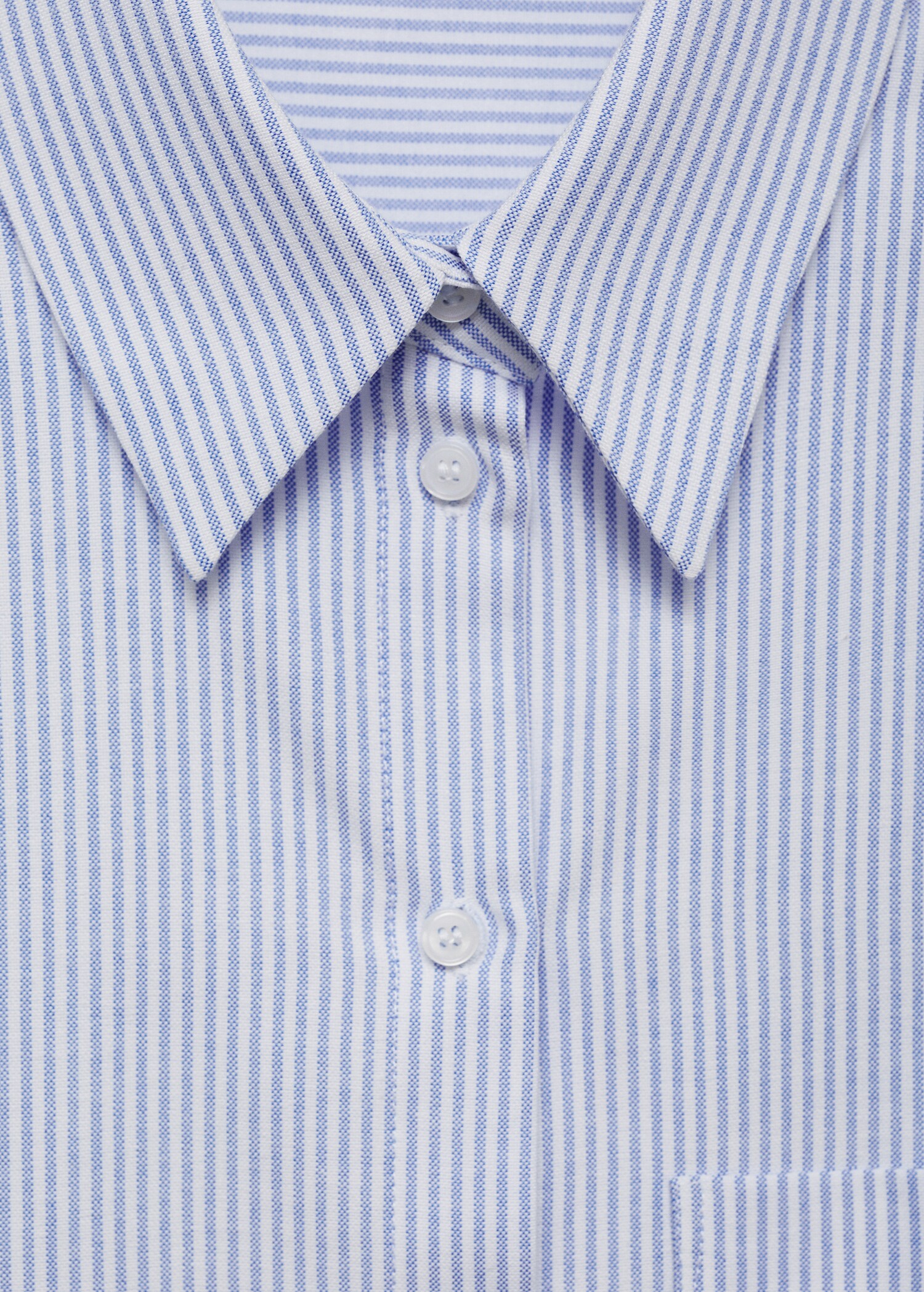 Striped cotton shirt - Details of the article 8