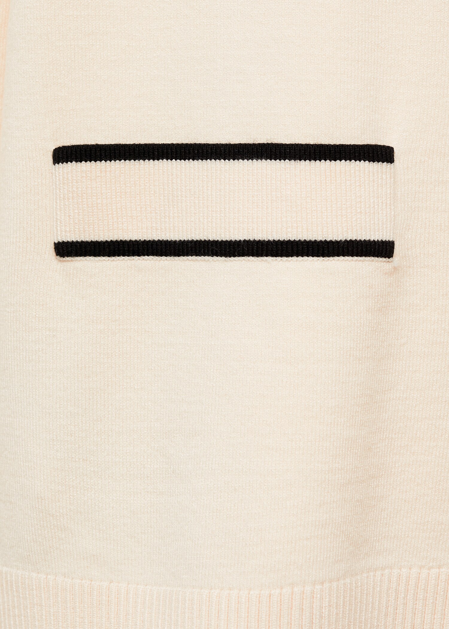 Oversized-Cardigan mit Kontrastborten - Detail des Artikels 0