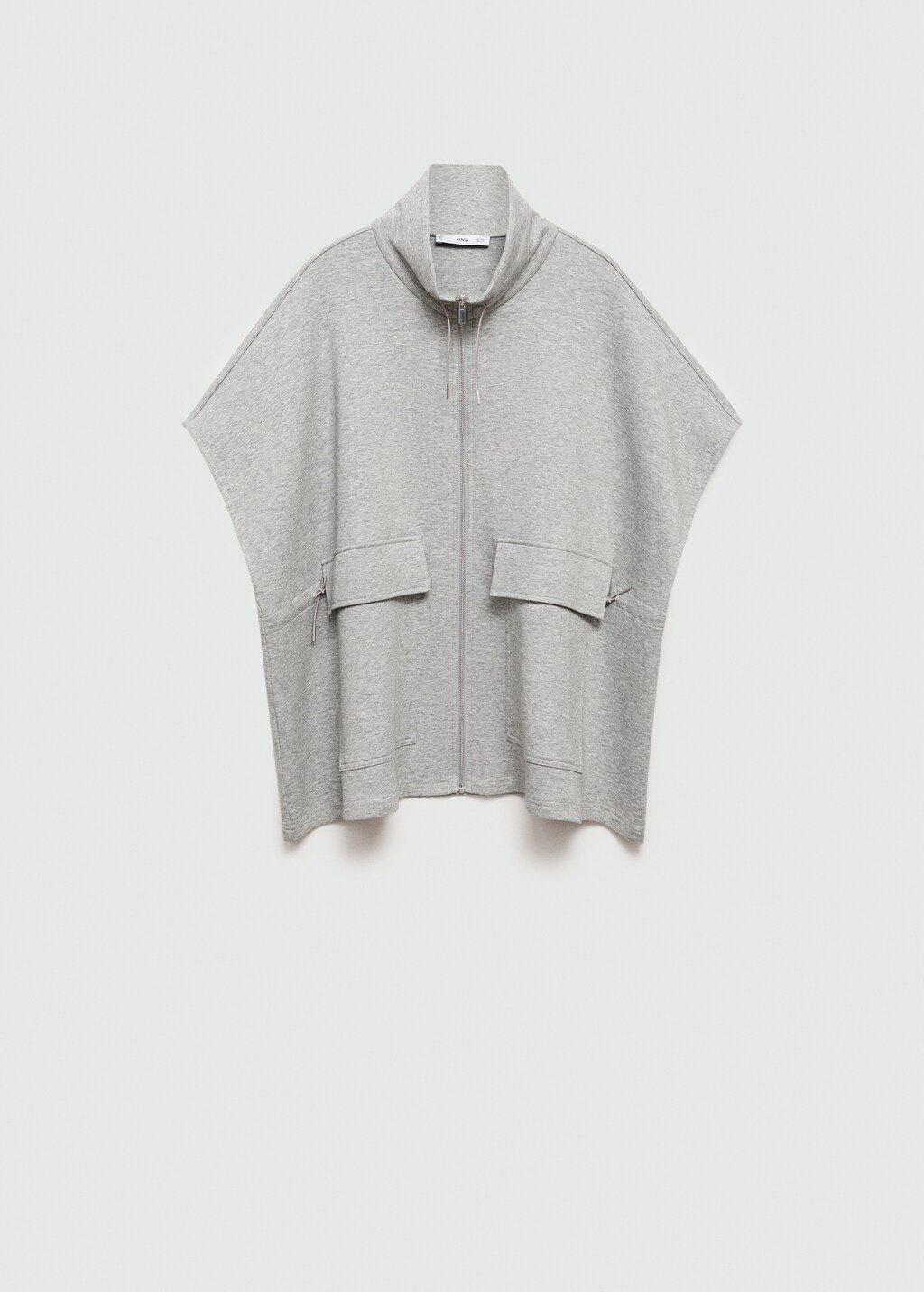 ジャケット・アウター F/CE RECYCLE MATERIAL PADDING PONCHO SILENSTORM Multi-Pocket Hooded Poncho Jacket
