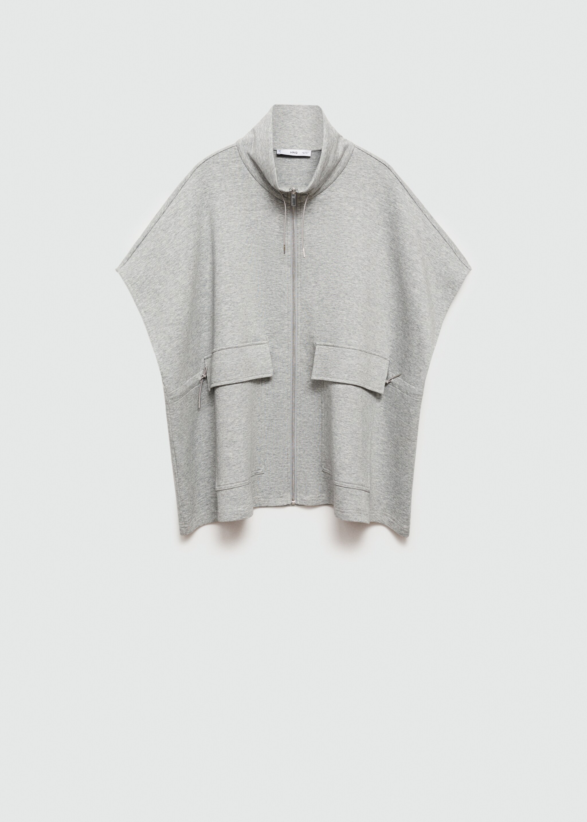 Poncho met klepzakken - Artikel zonder model