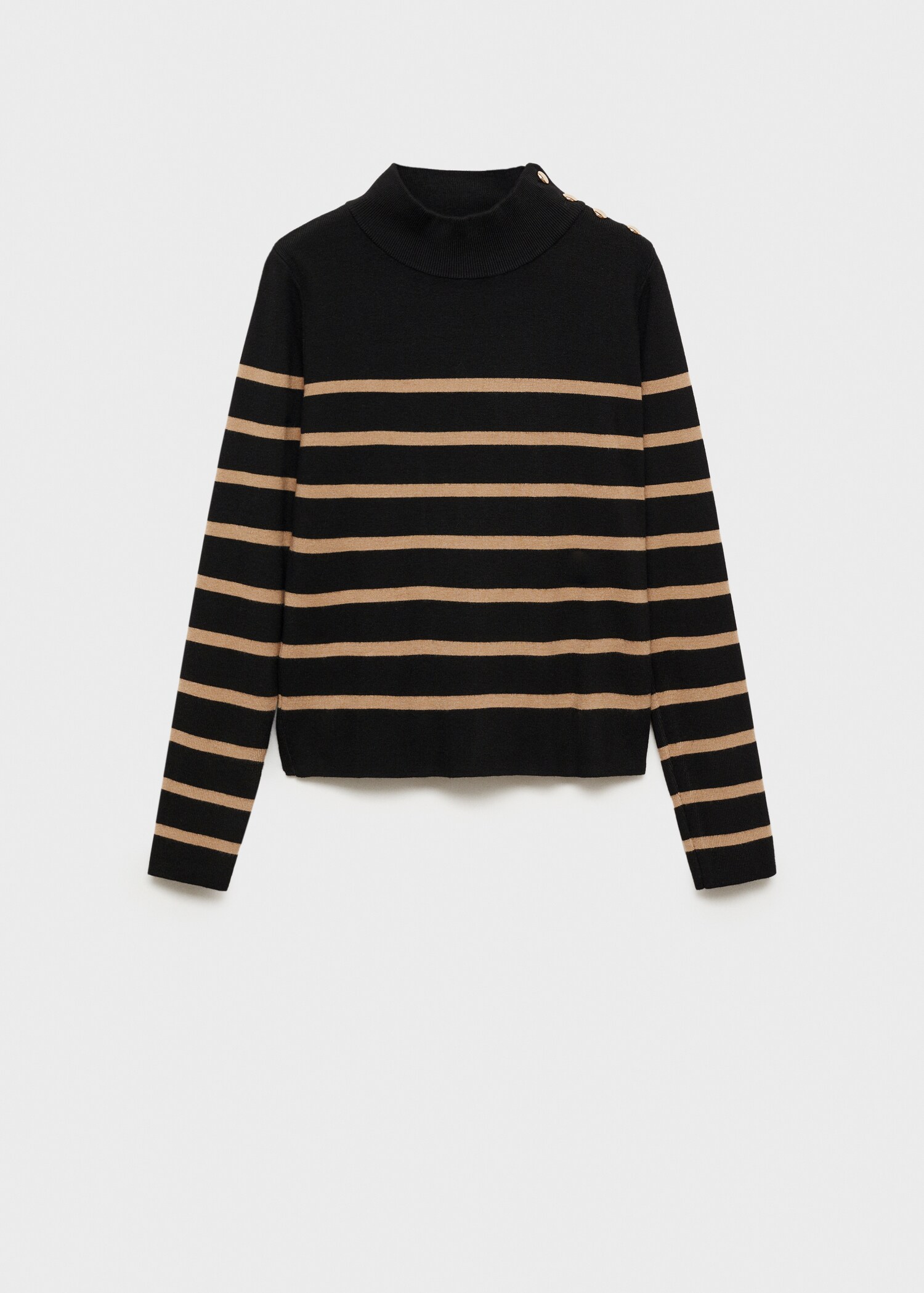 Sweater with shoulder buttons - Article without model