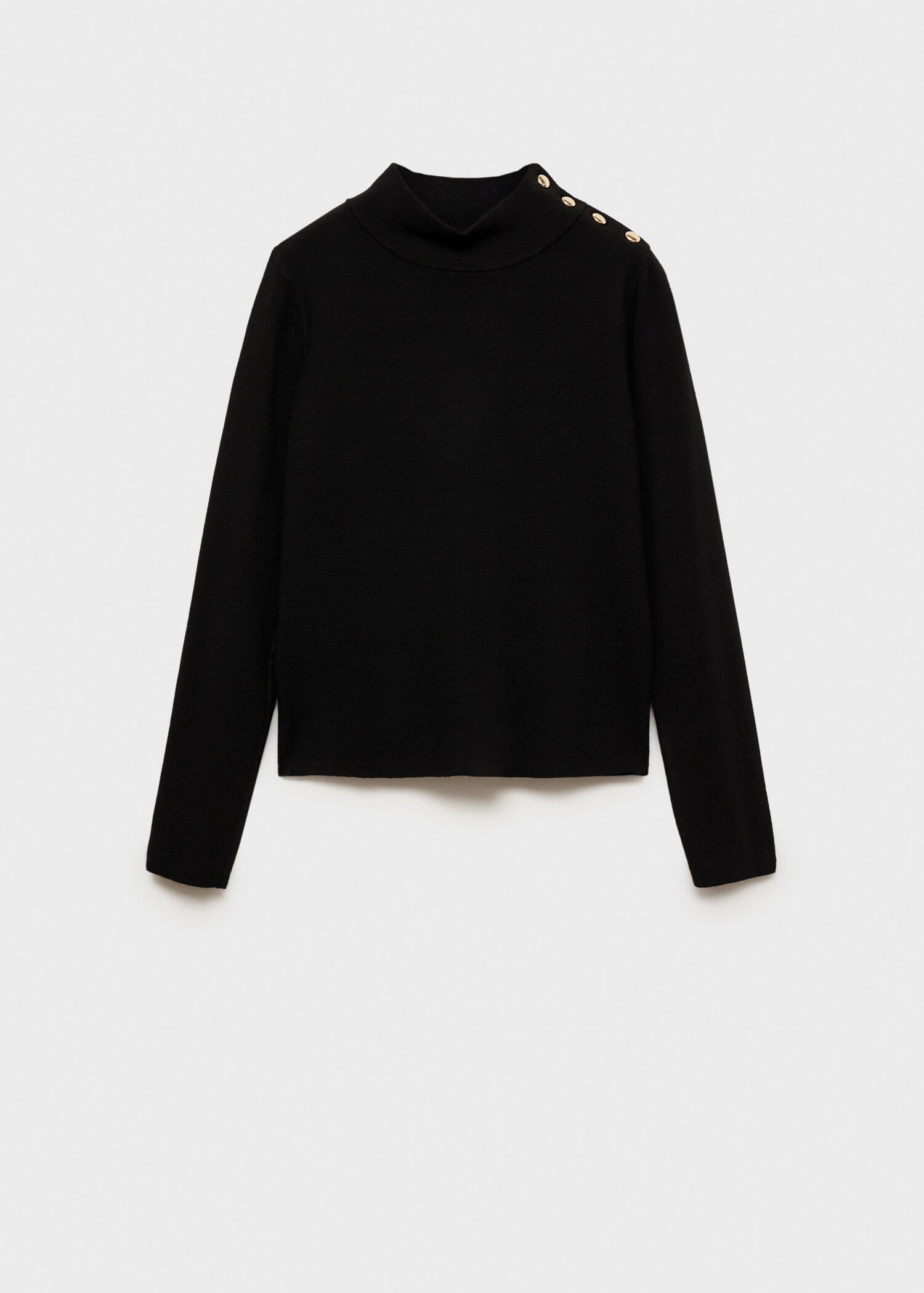 Sweater with shoulder buttons - Article without model