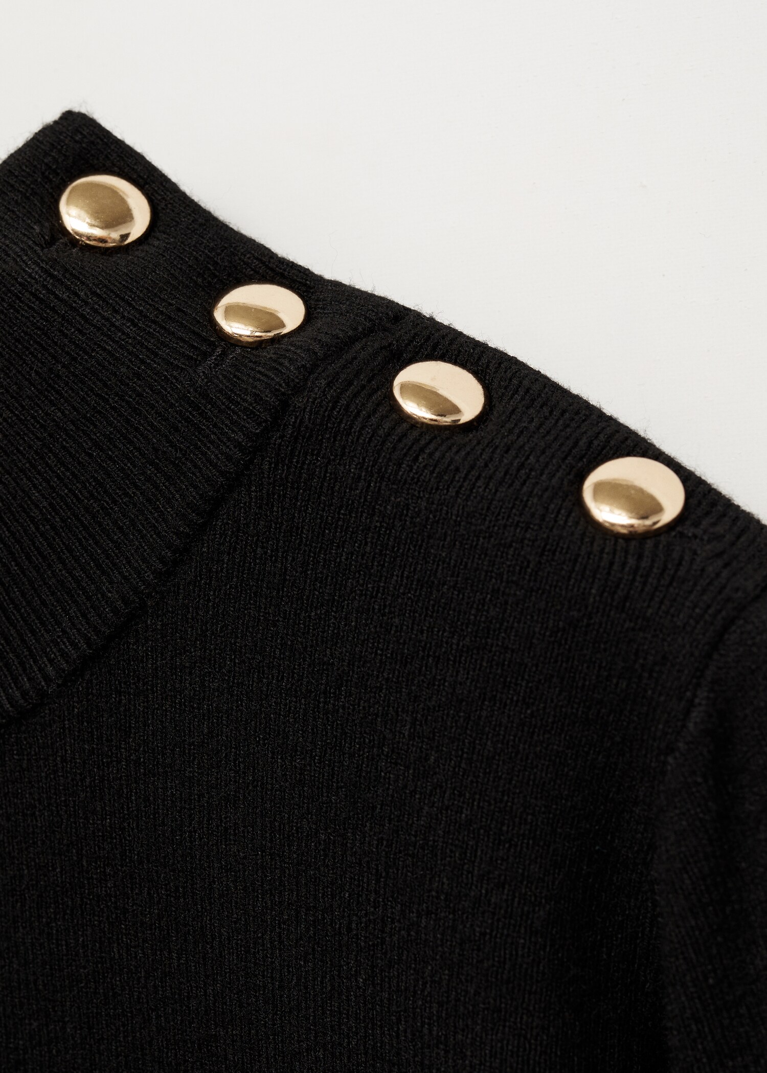 Sweater with shoulder buttons - Details of the article 0