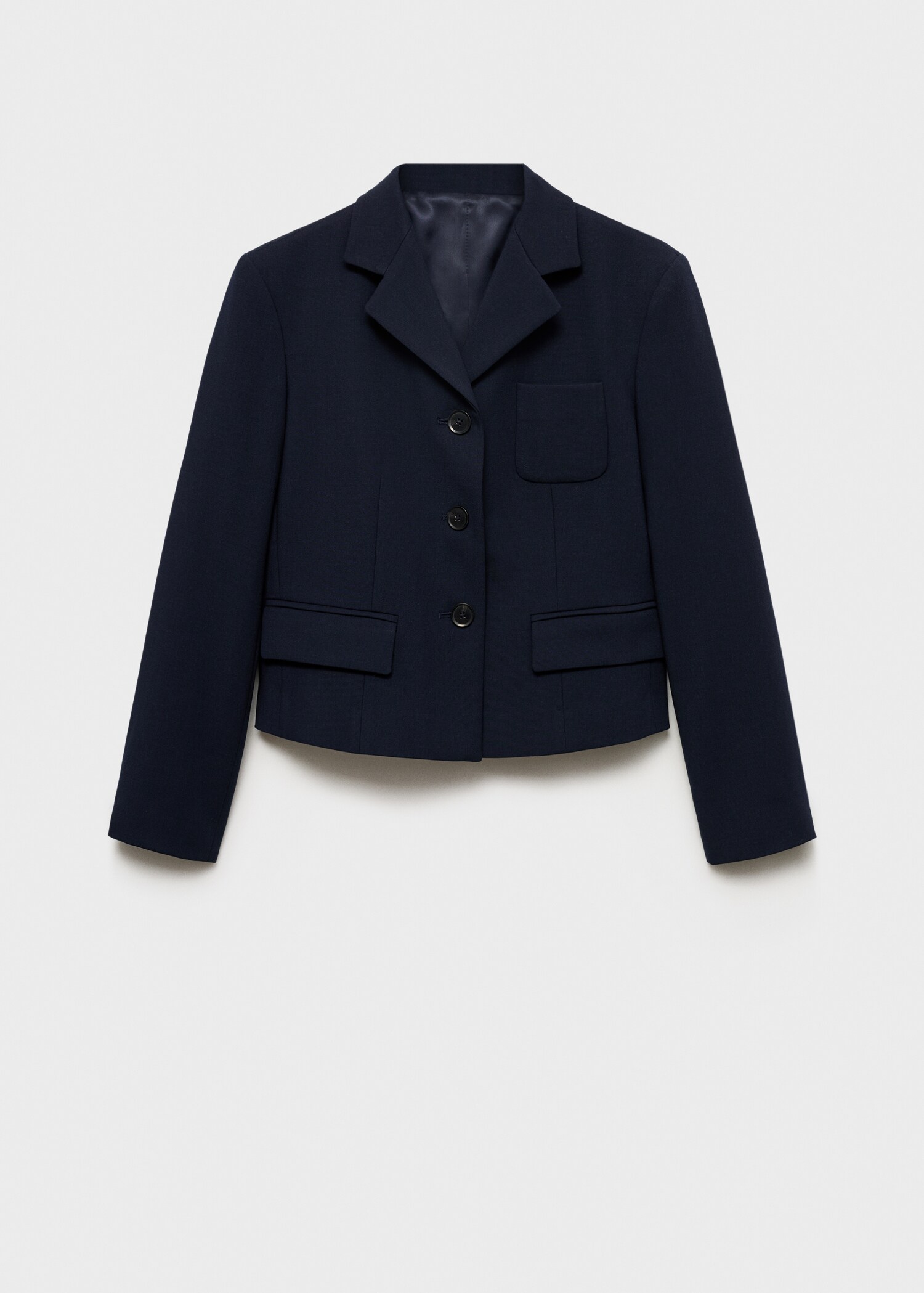 Blazer crop boutons - Article sans modèle