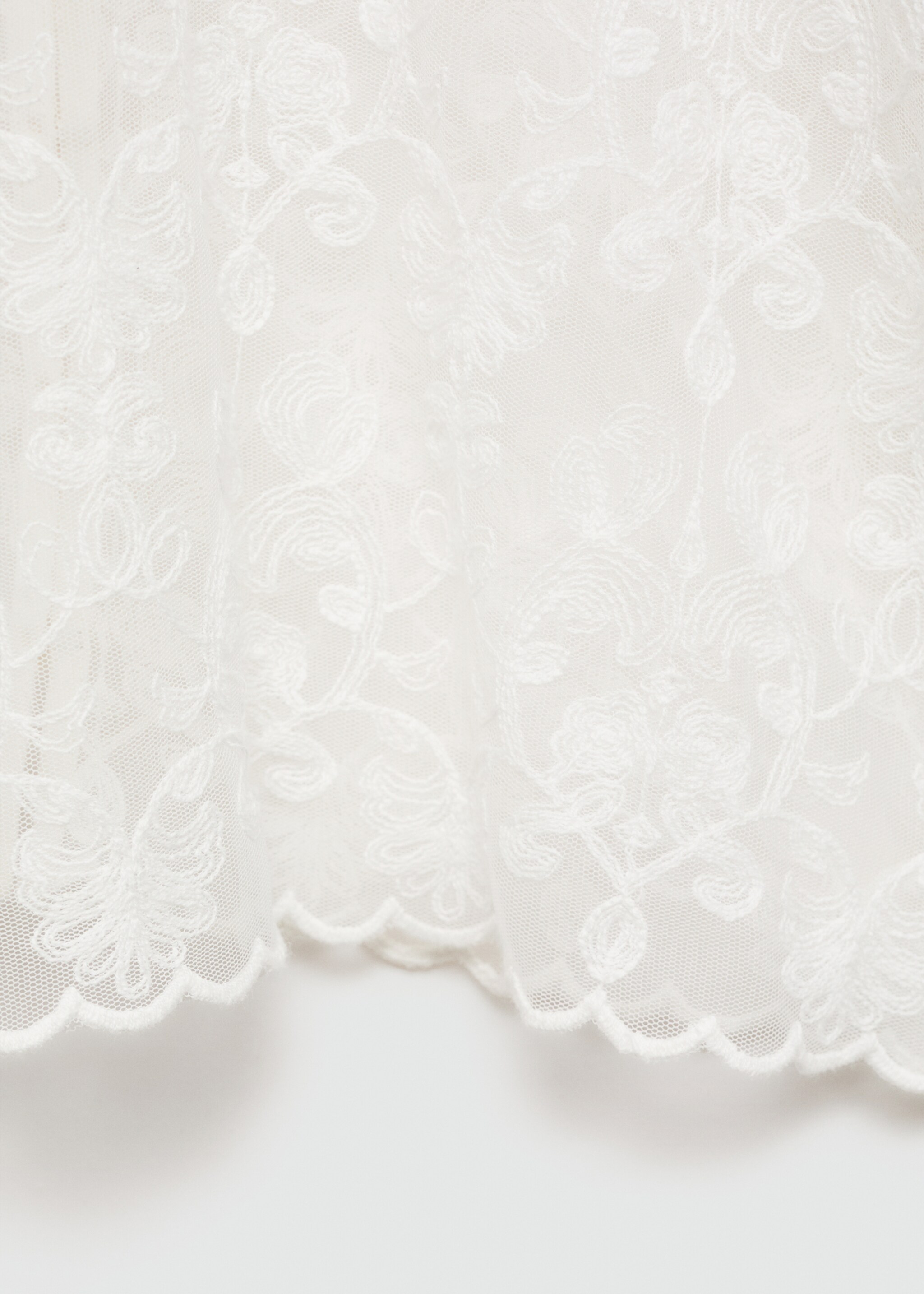 Semitransparent blus - Detaljer om artikeln 0, Benvit. Ref: 77045652-00.
