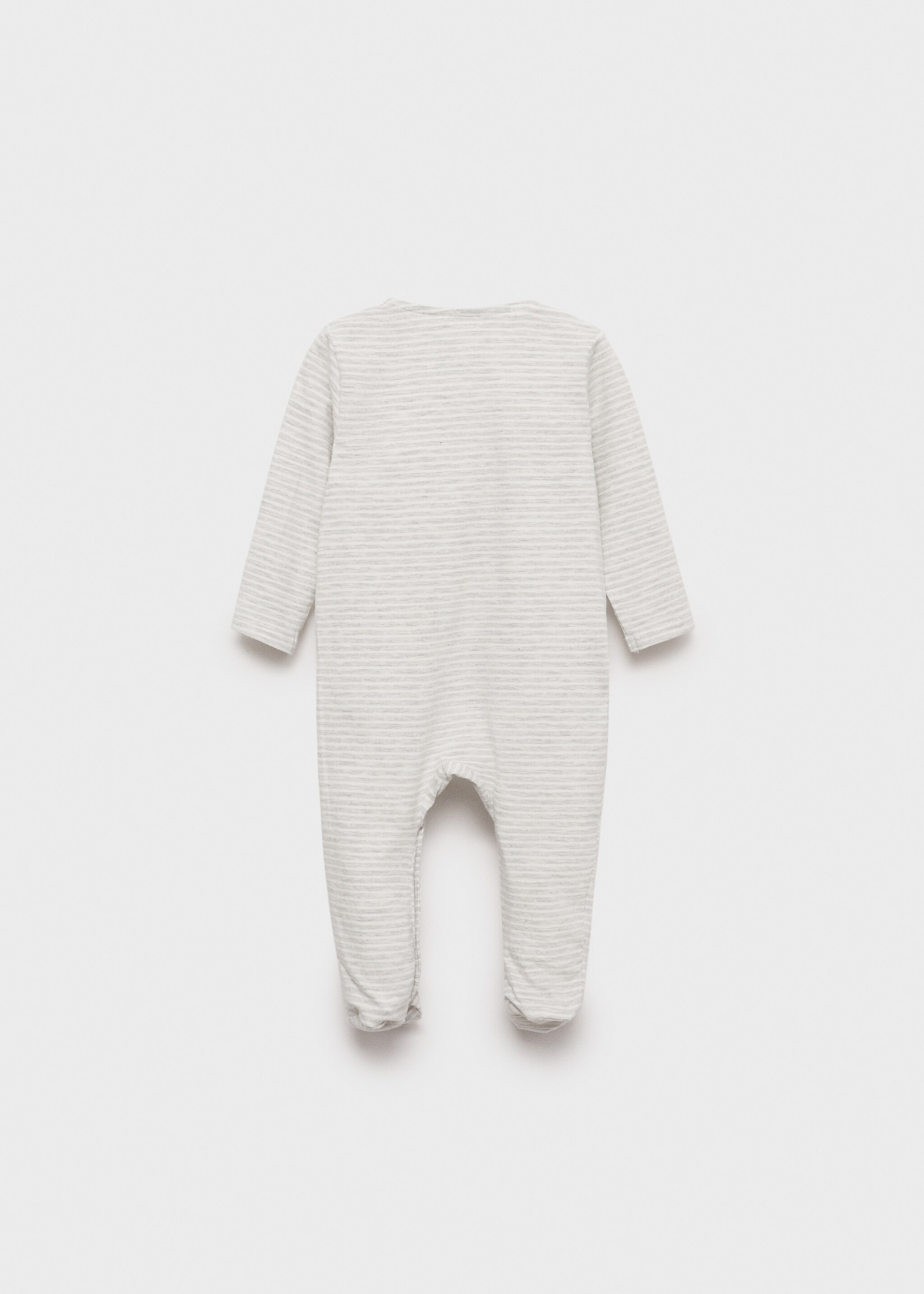 Pijama às riscas - Verso do artigo