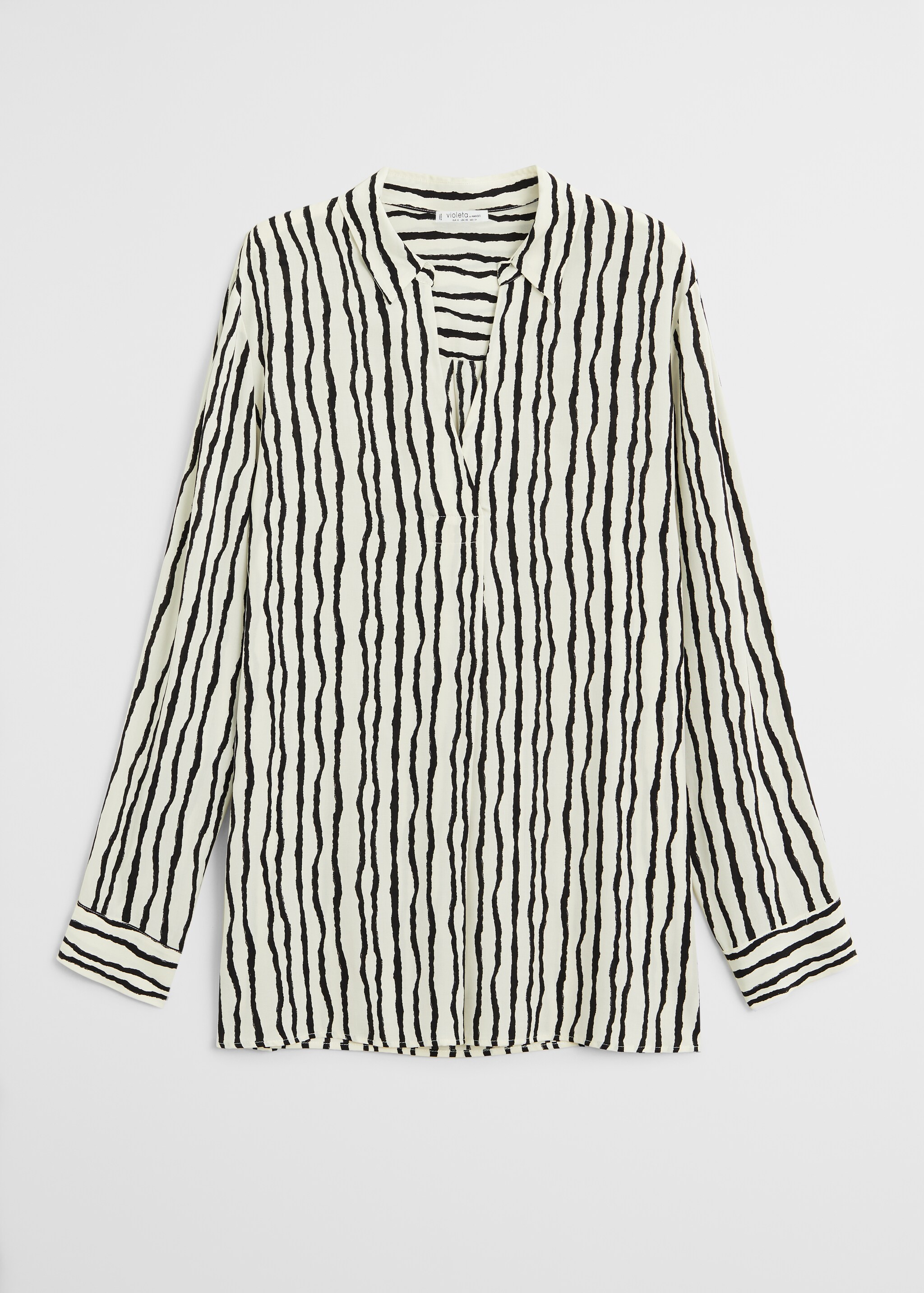 Flowy printed blouse - Article without model