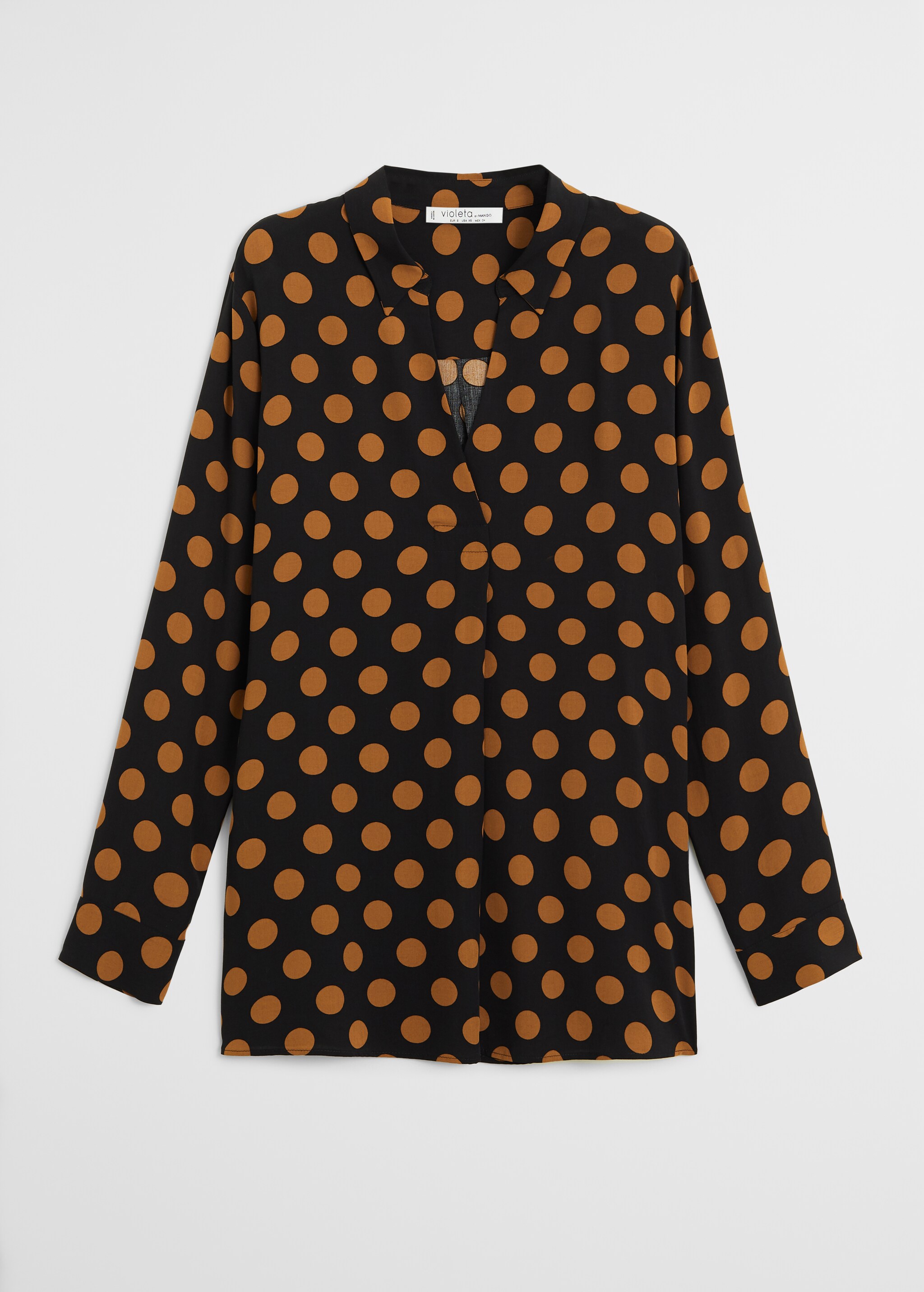 Flowy printed blouse - Article without model