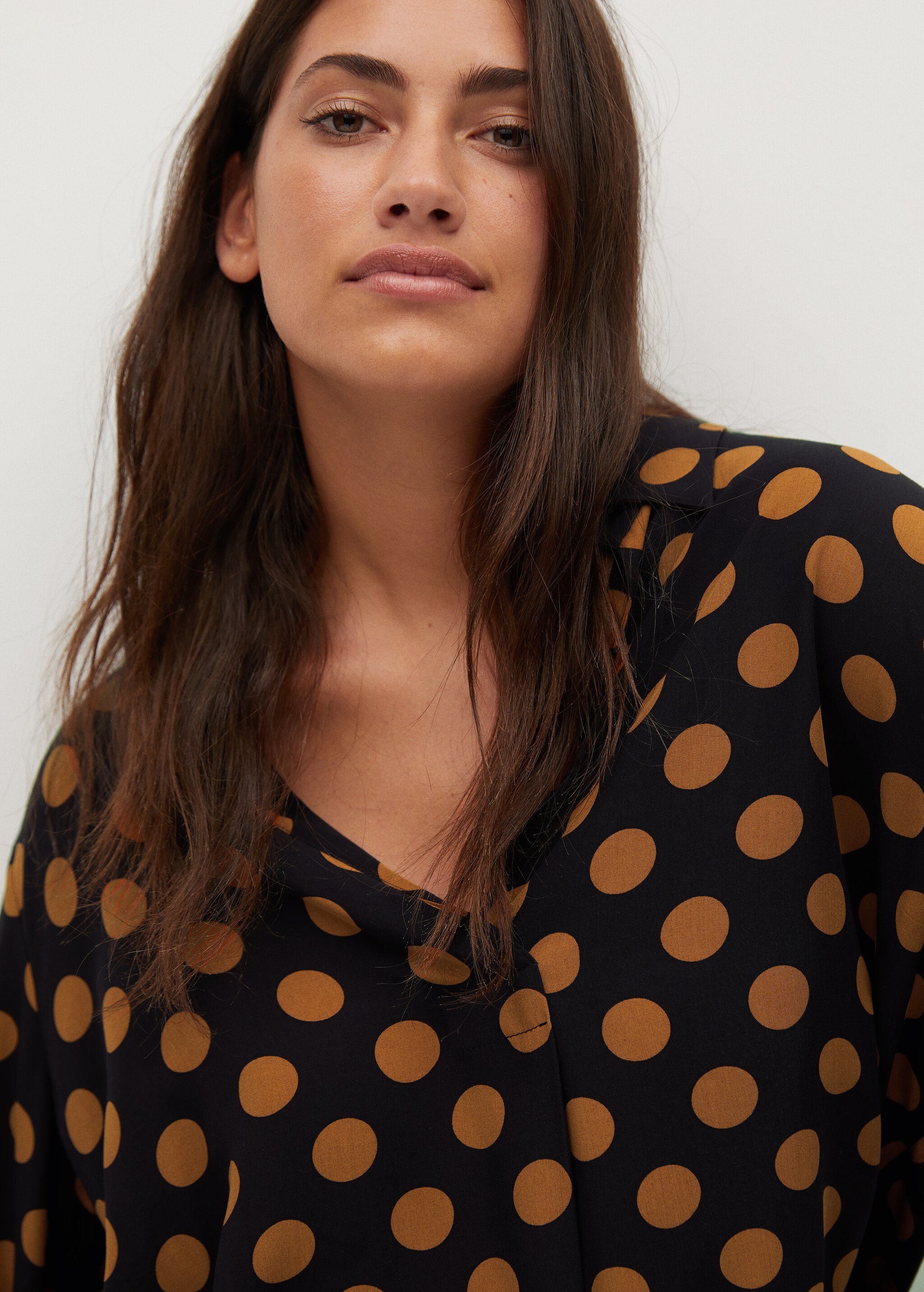 Flowy printed blouse - Details of the article 1