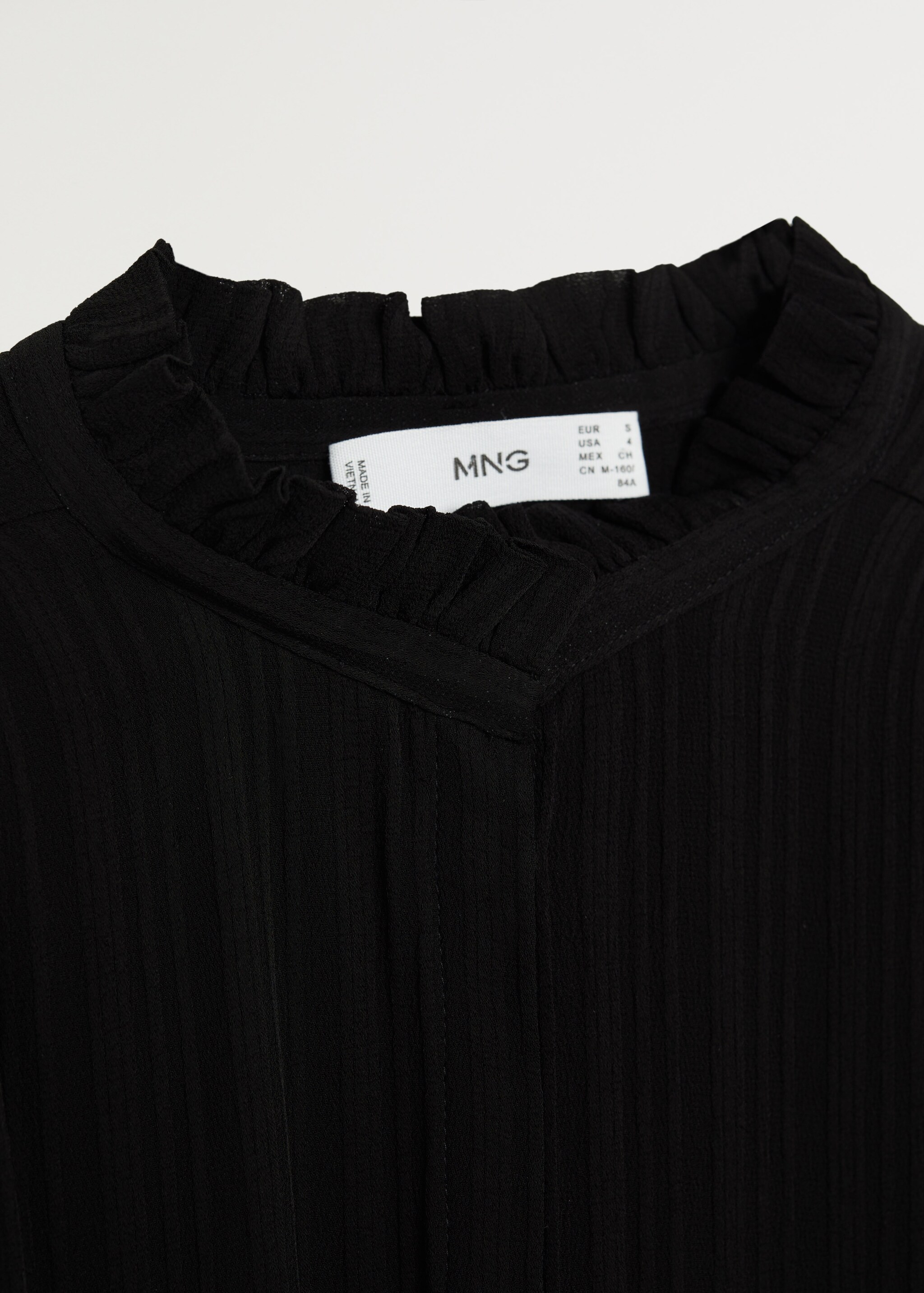 Sheer striped blouse - Details of the article 8
