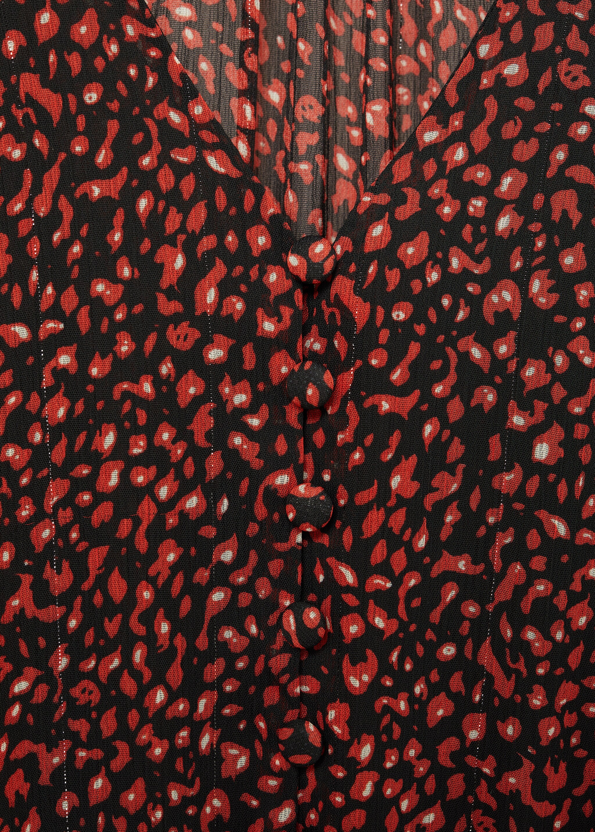 Vestido fluido estampado - Detalle del artículo 8