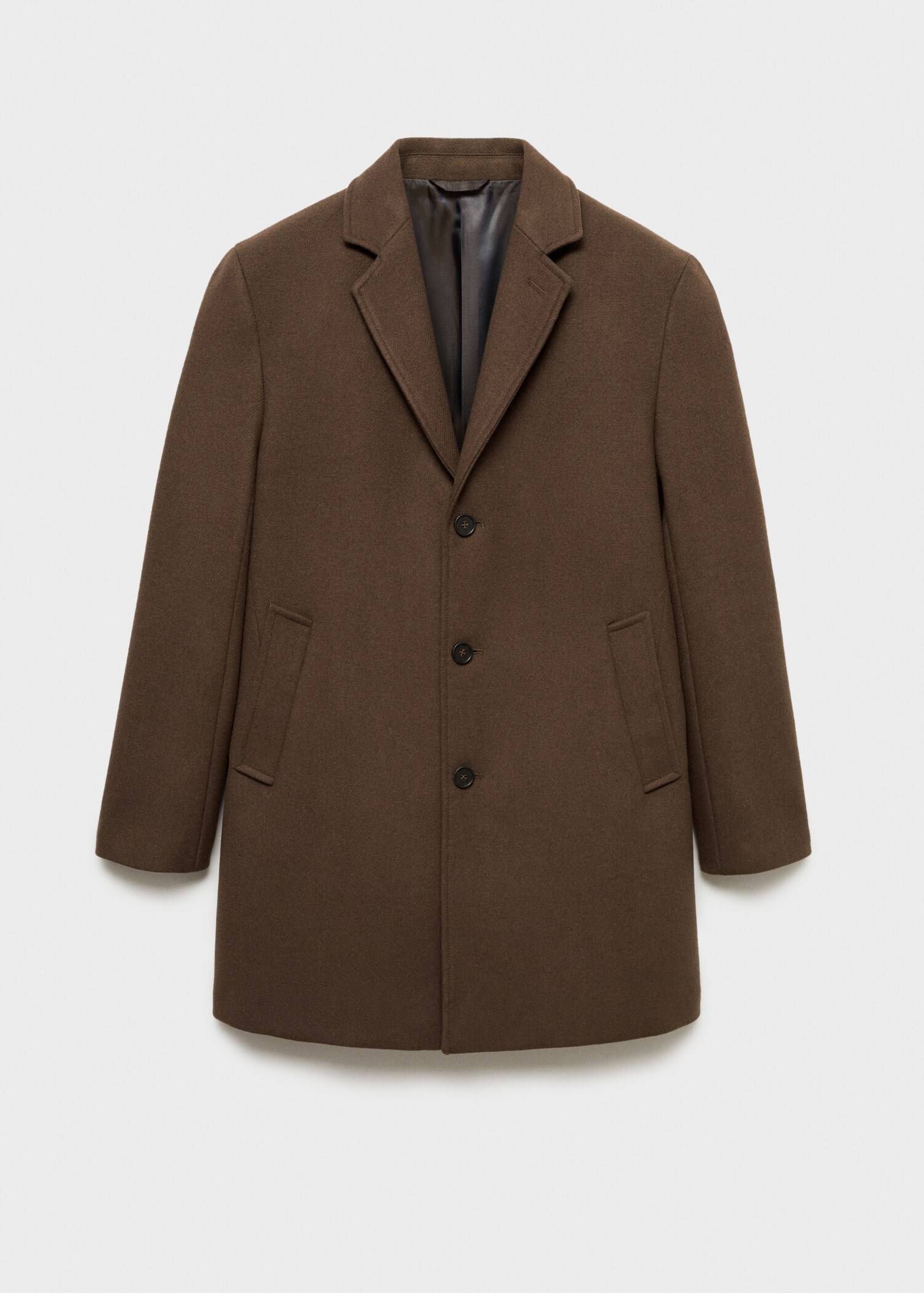 Lightweight recycled wool coat - Article without model